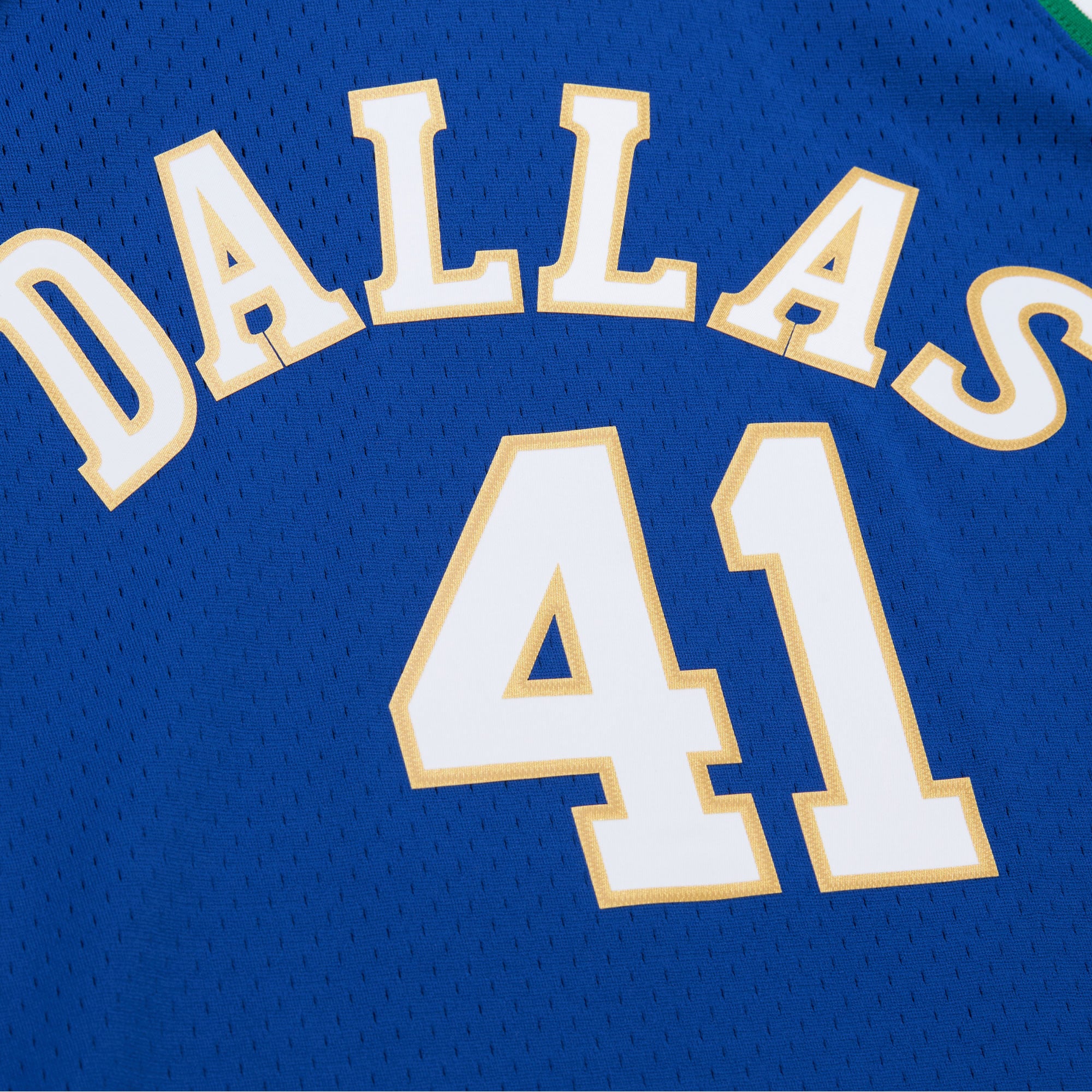 Dirk Nowitzki Dallas Mavericks 1998 Swingman Jersey - Royal - Image 4