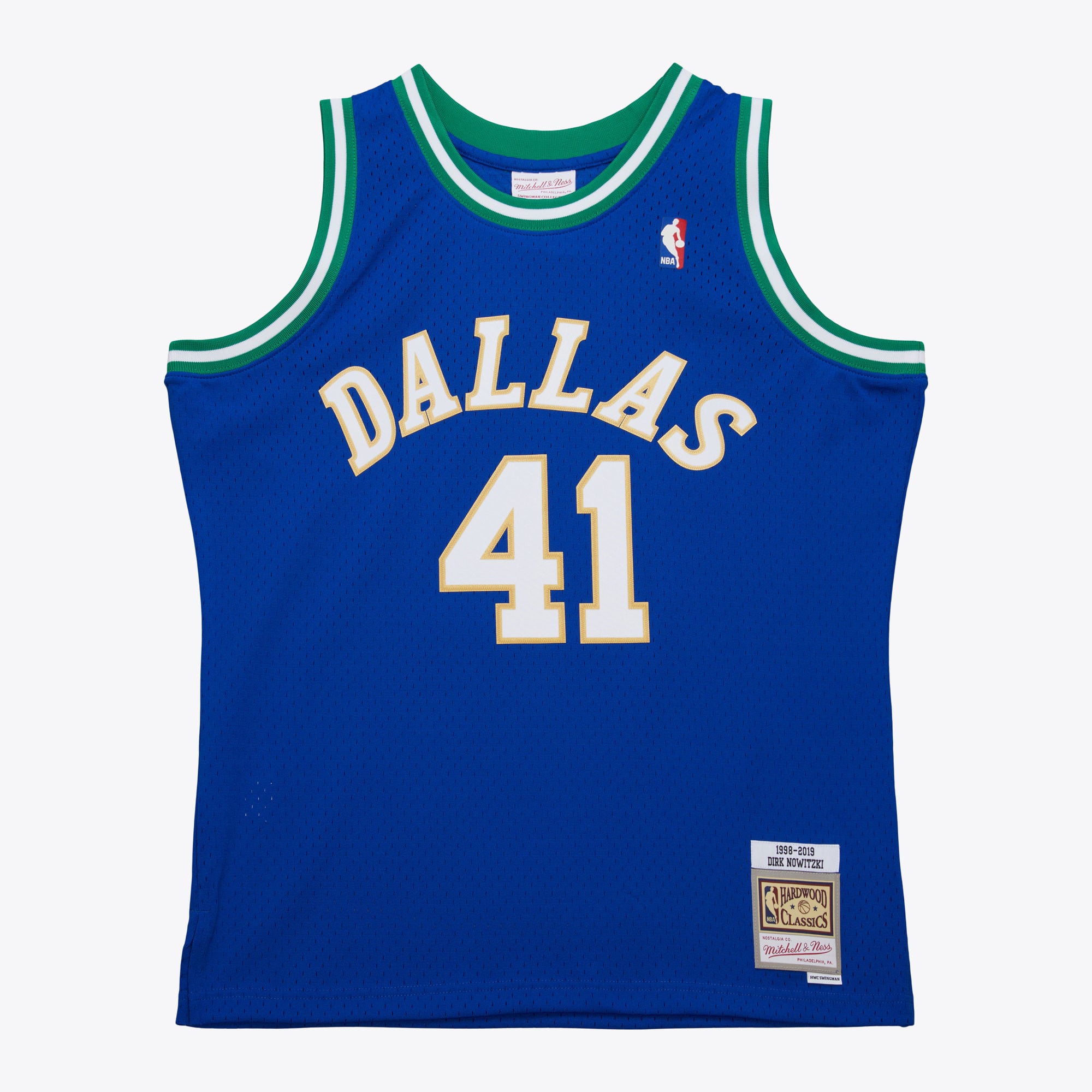 Dirk Nowitzki Dallas Mavericks 1998 Swingman Jersey - Royal - Image 2