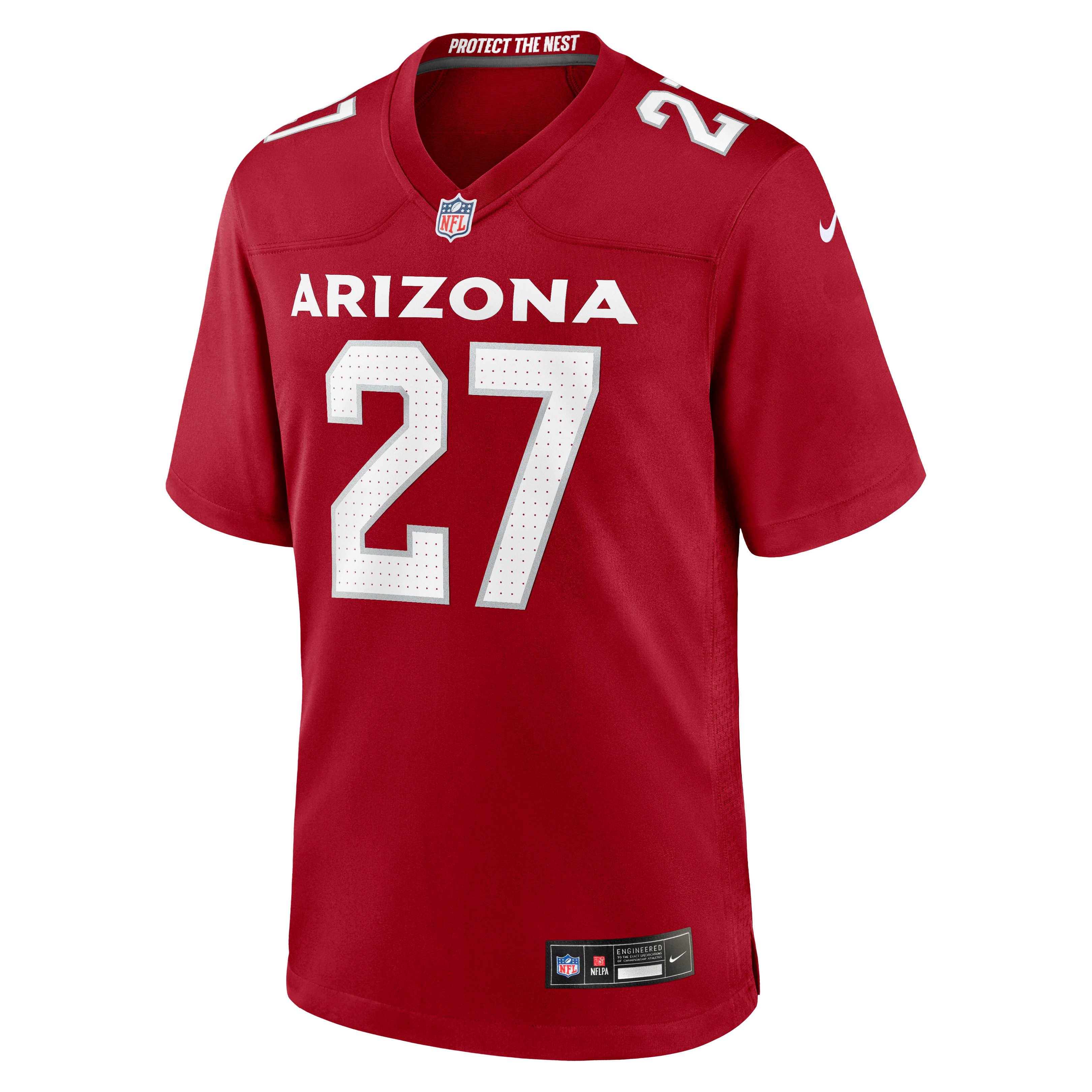 Divaad Wilson Arizona Cardinals Team Game Jersey - Cardinal - Image 3