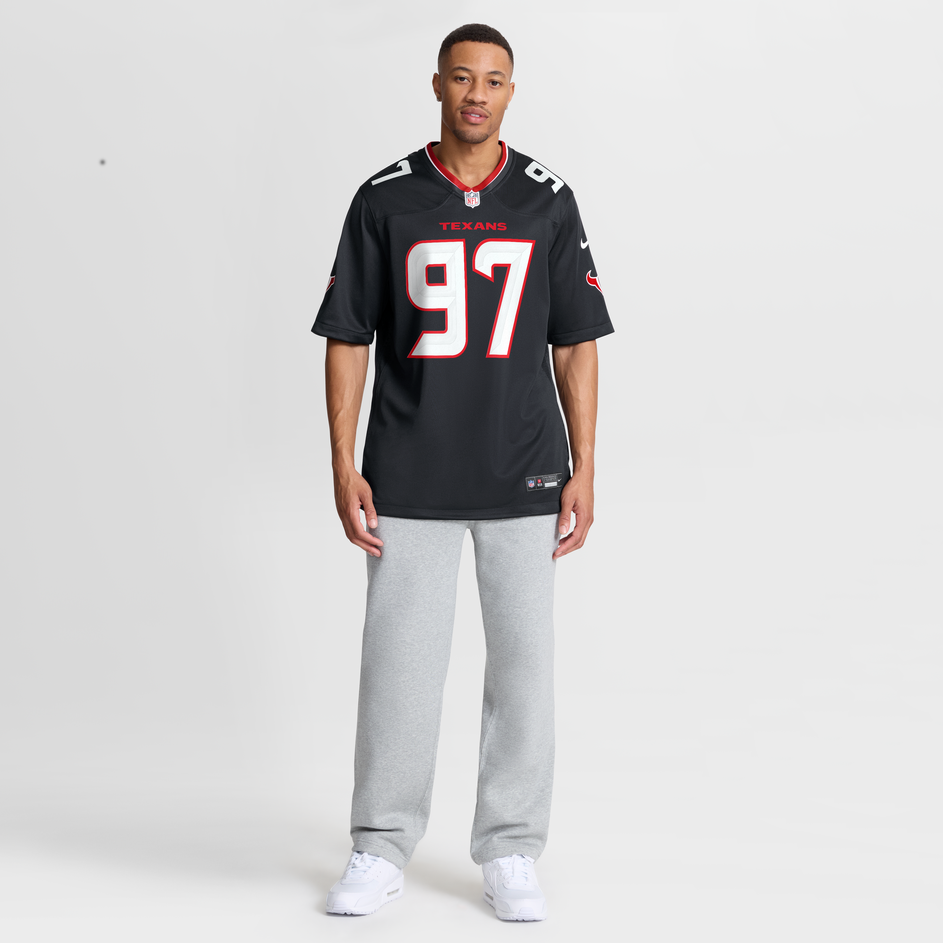 Dominique Robinson Houston Texans Team Game Jersey - Navy - Image 5