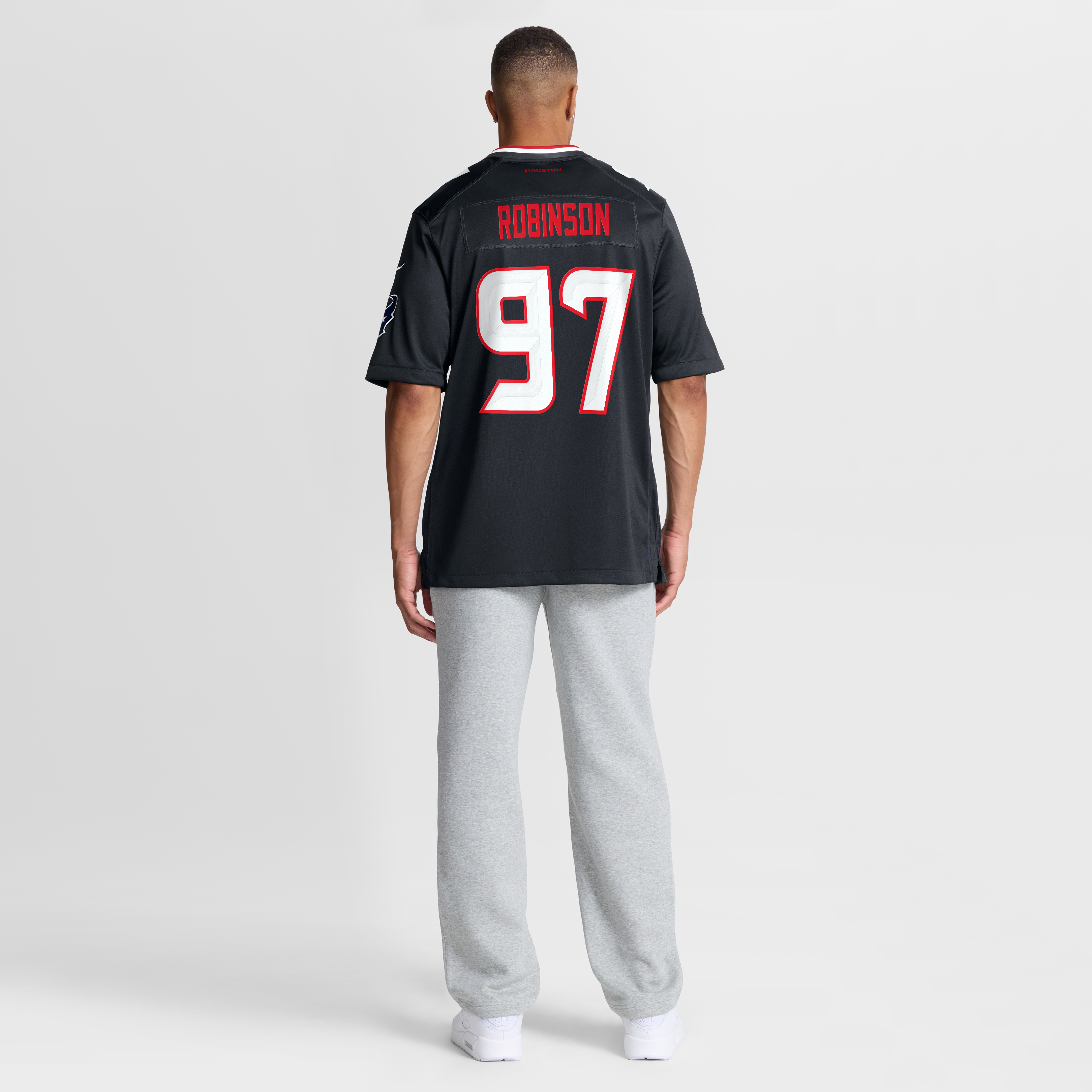 Dominique Robinson Houston Texans Team Game Jersey - Navy - Image 6