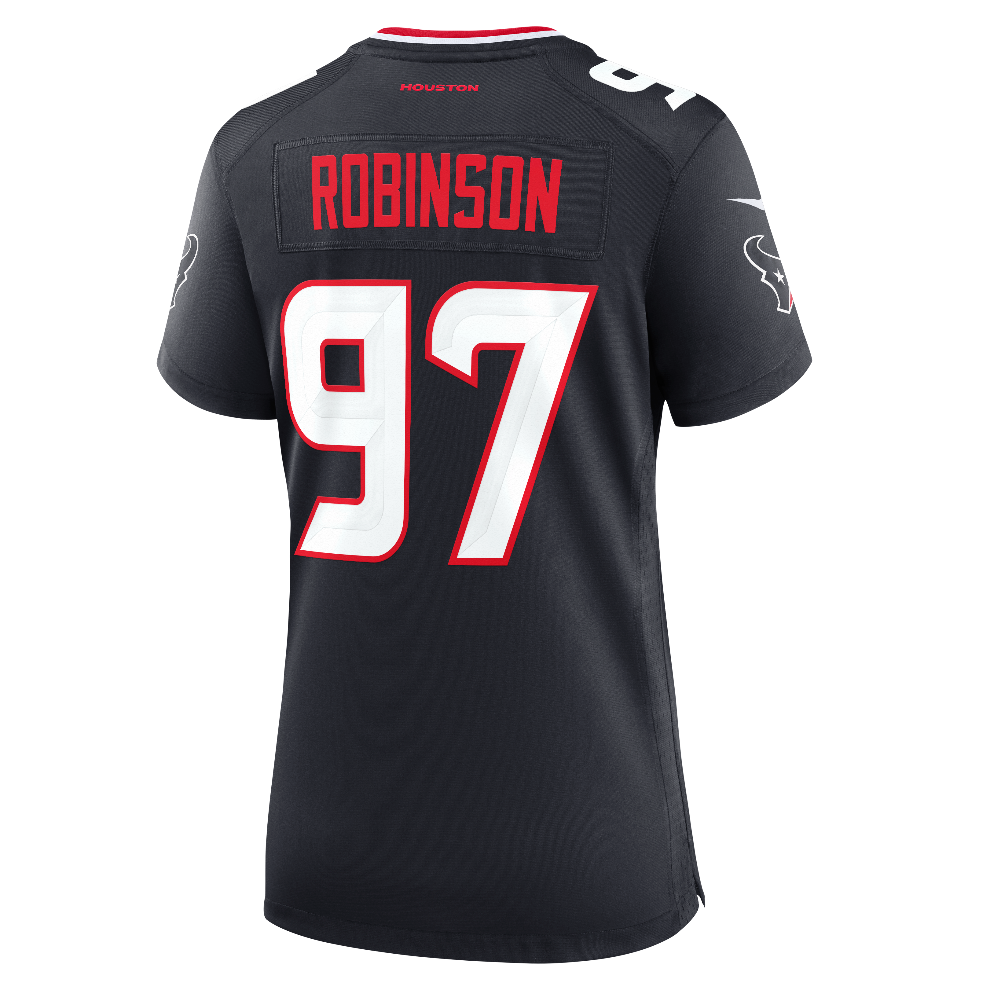 Dominique Robinson Houston Texans Women's Team Game Jersey - Navy - Image 4