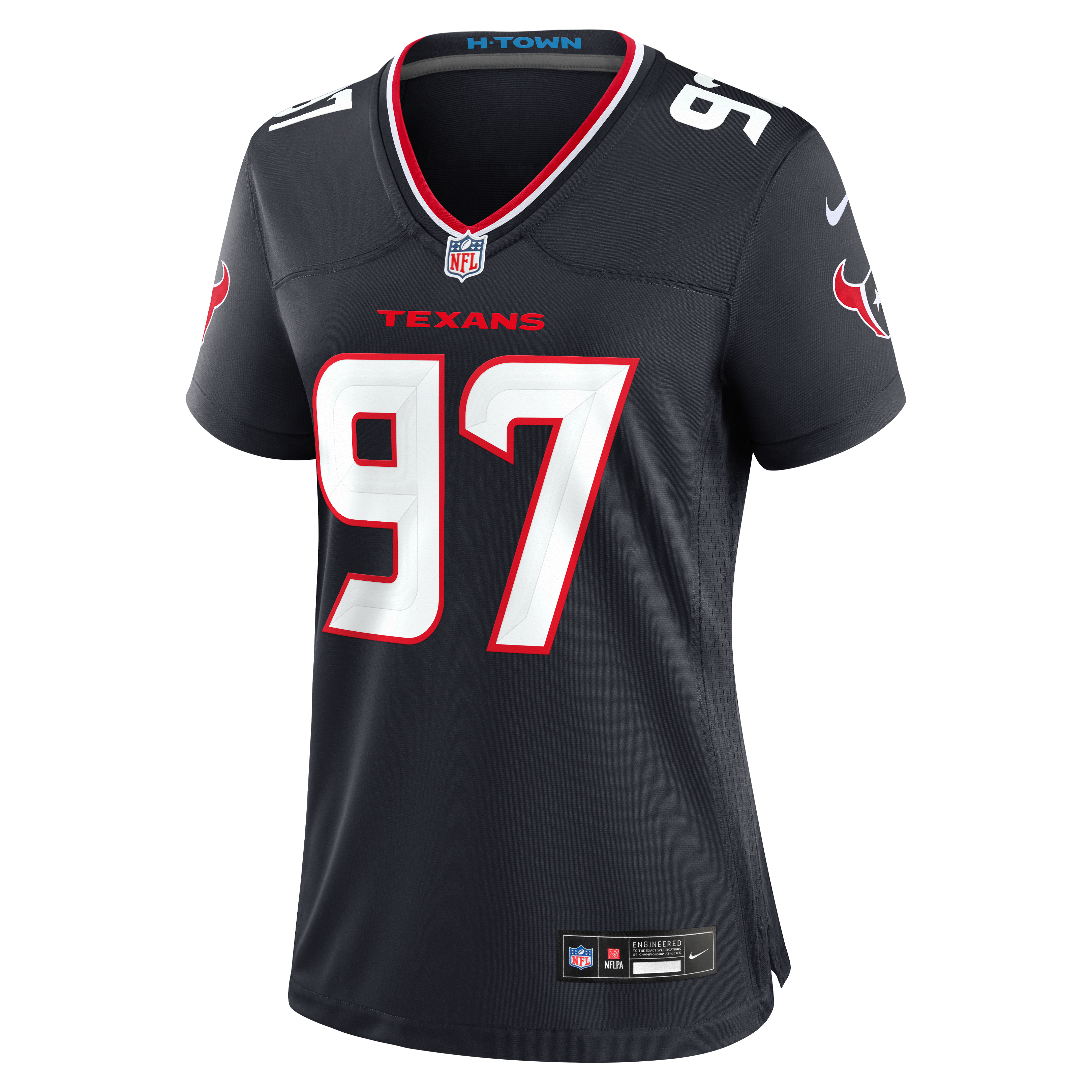 Dominique Robinson Houston Texans Women's Team Game Jersey - Navy - Image 3