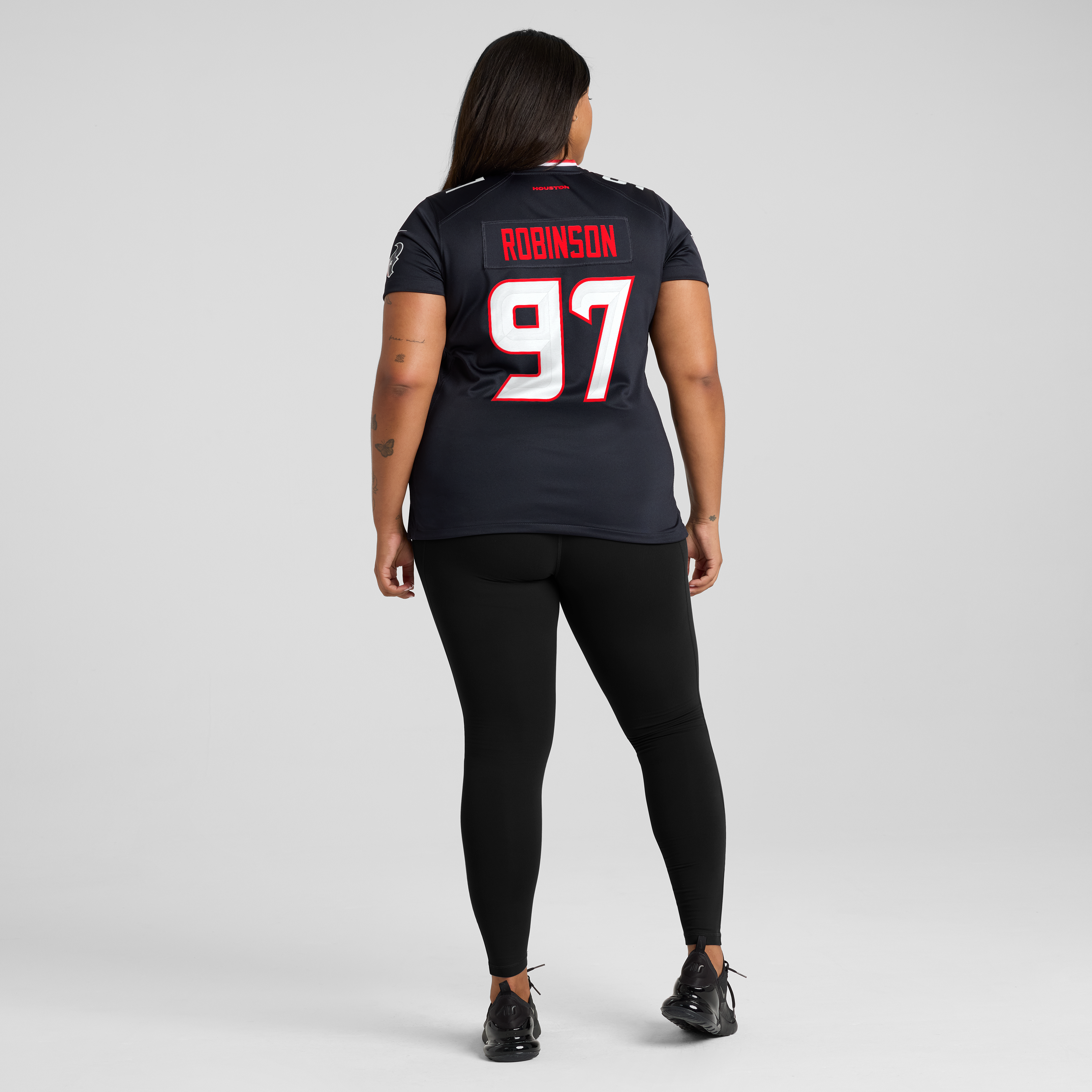 Dominique Robinson Houston Texans Women's Team Game Jersey - Navy - Image 8