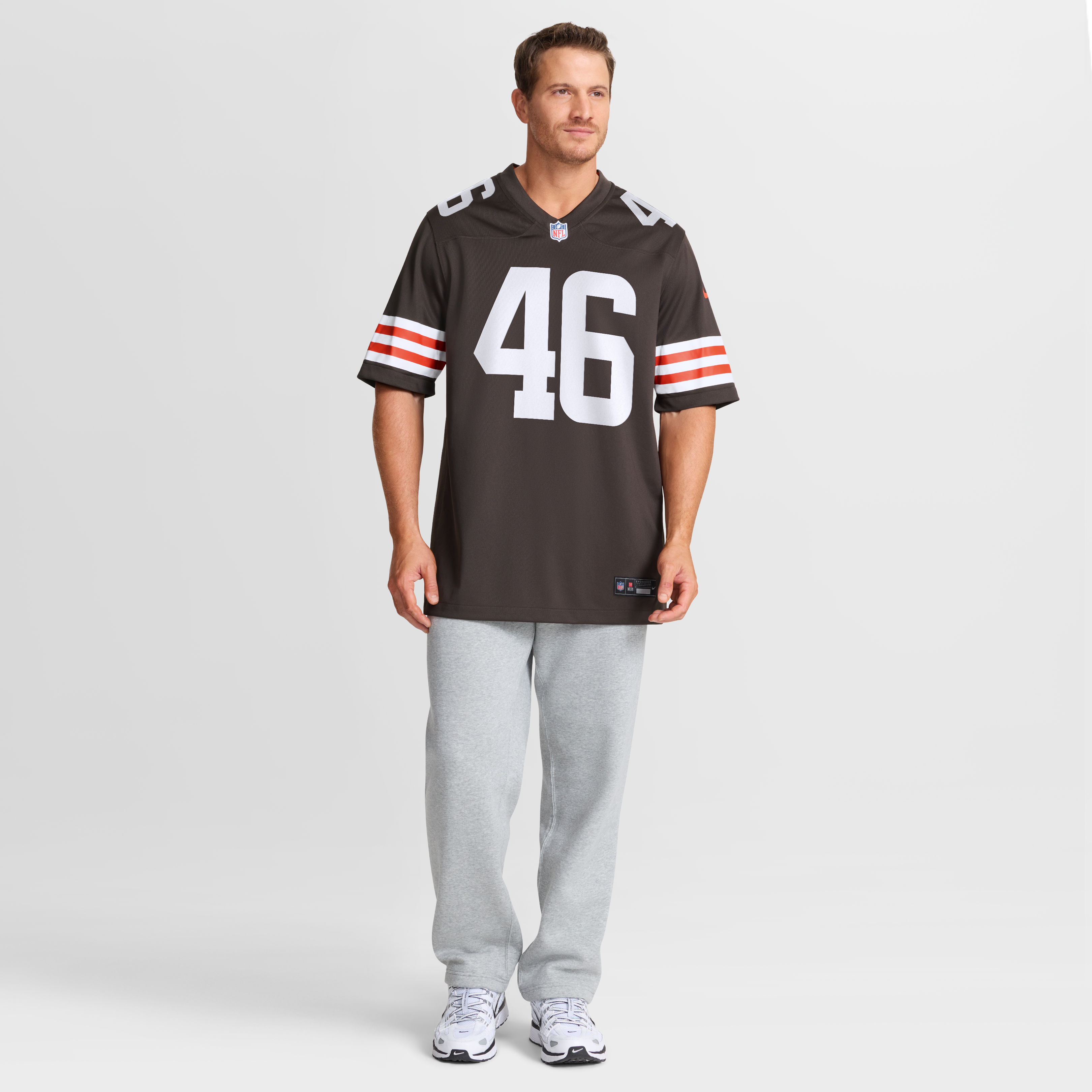 Don Fleming Cleveland Browns Retired Player Jersey - Brown - Image 8