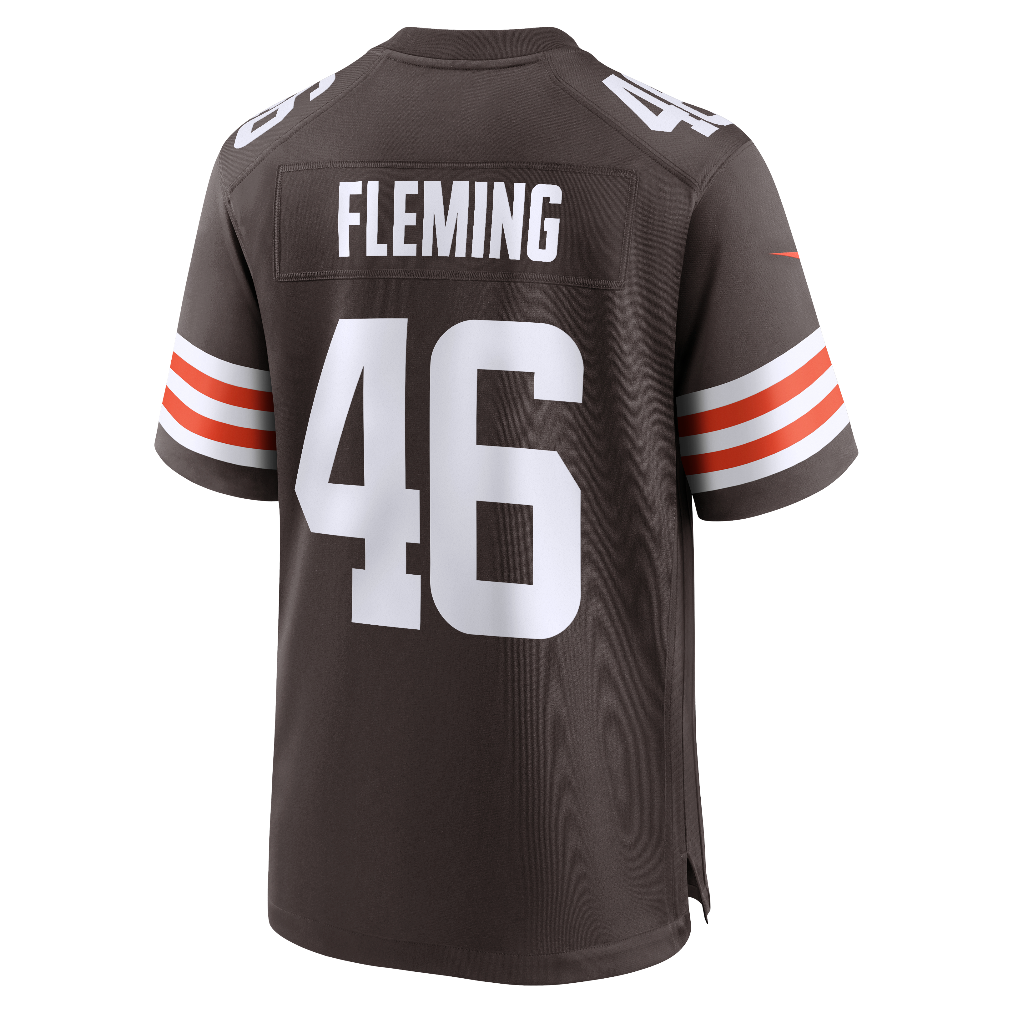 Don Fleming Cleveland Browns Retired Player Jersey - Brown - Image 4