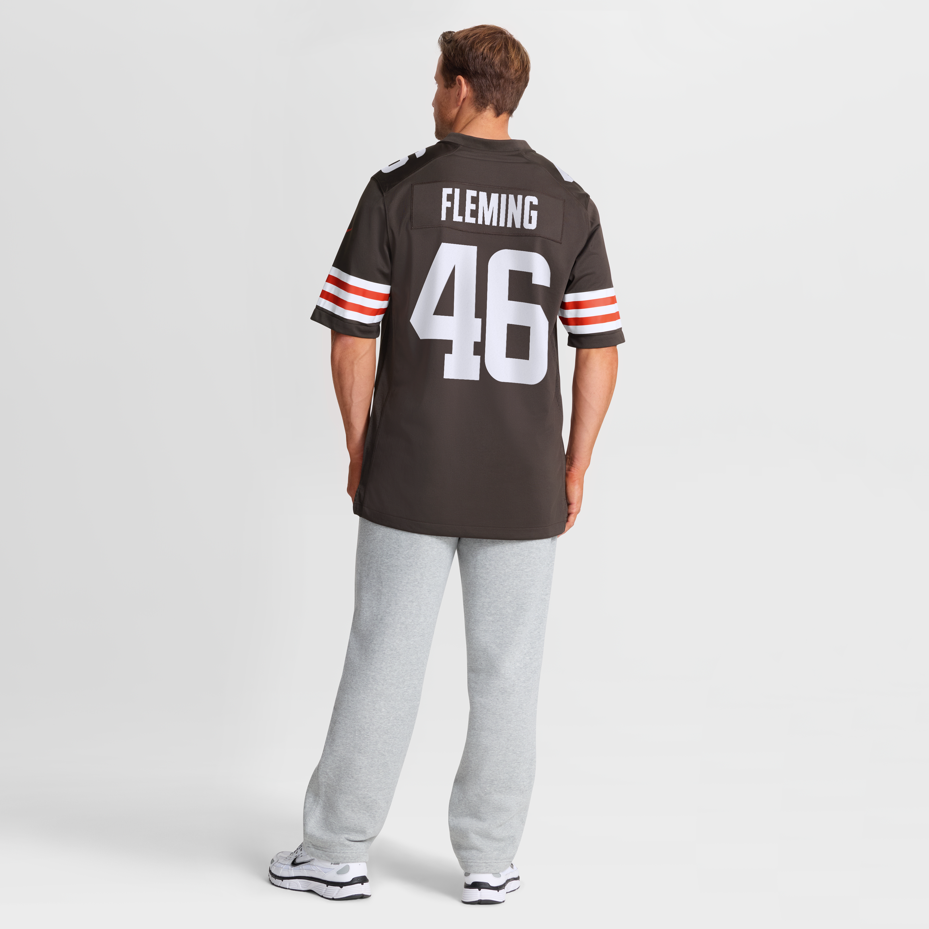 Don Fleming Cleveland Browns Retired Player Jersey - Brown - Image 9