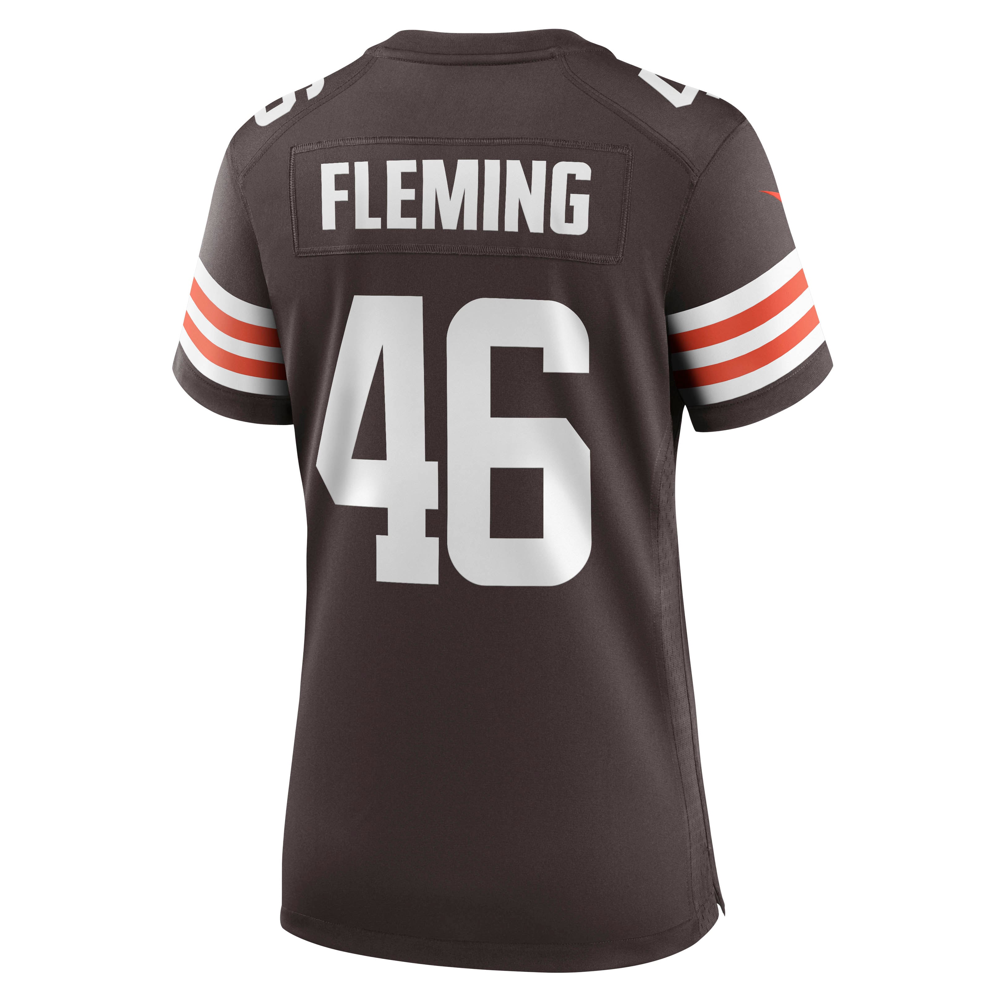Don Fleming Cleveland Browns Women's Retired Player Jersey - Brown - Image 4