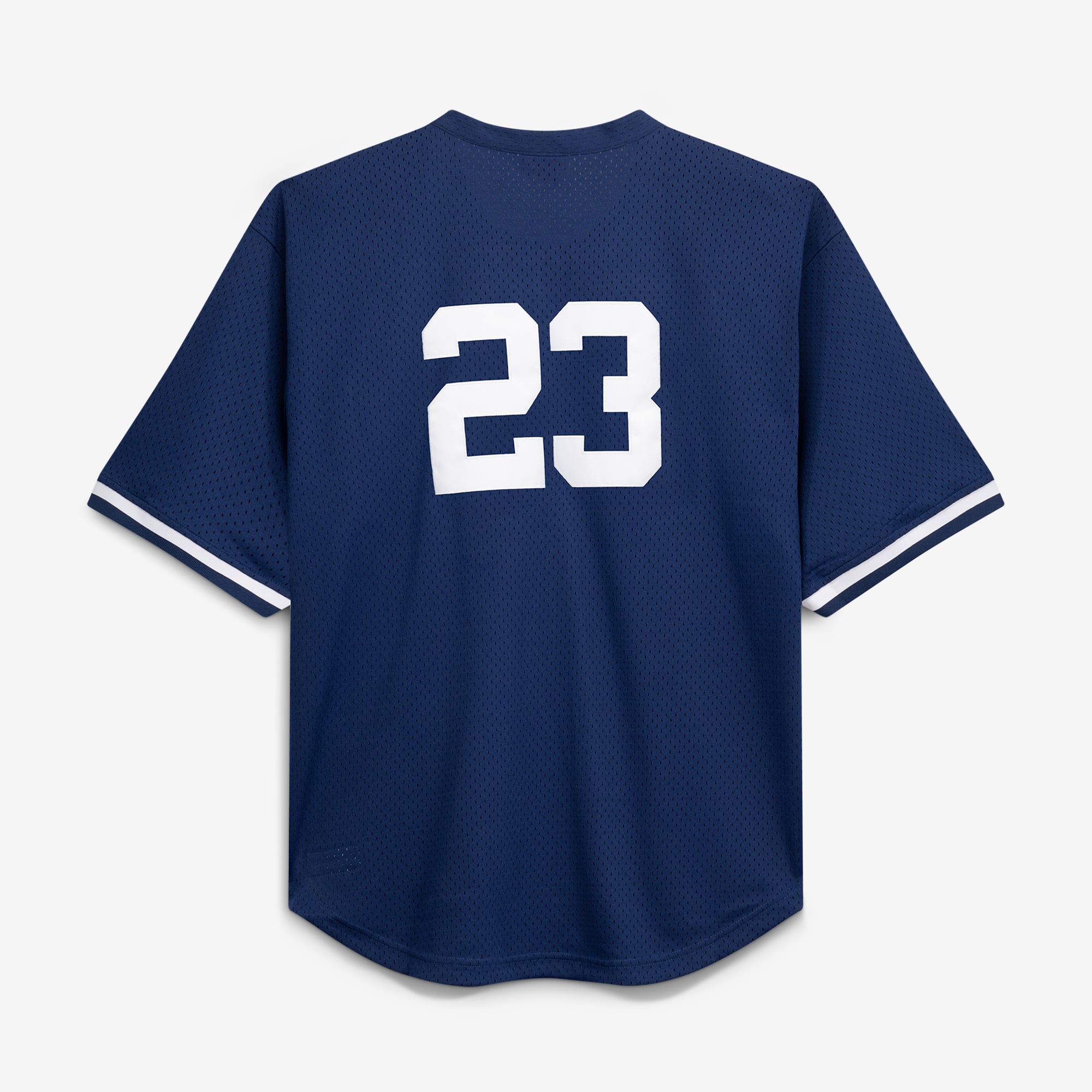 Don Mattingly New York Yankees Cooperstown Collection Big & Tall Mesh Batting Practice Jersey - Navy - Image 4