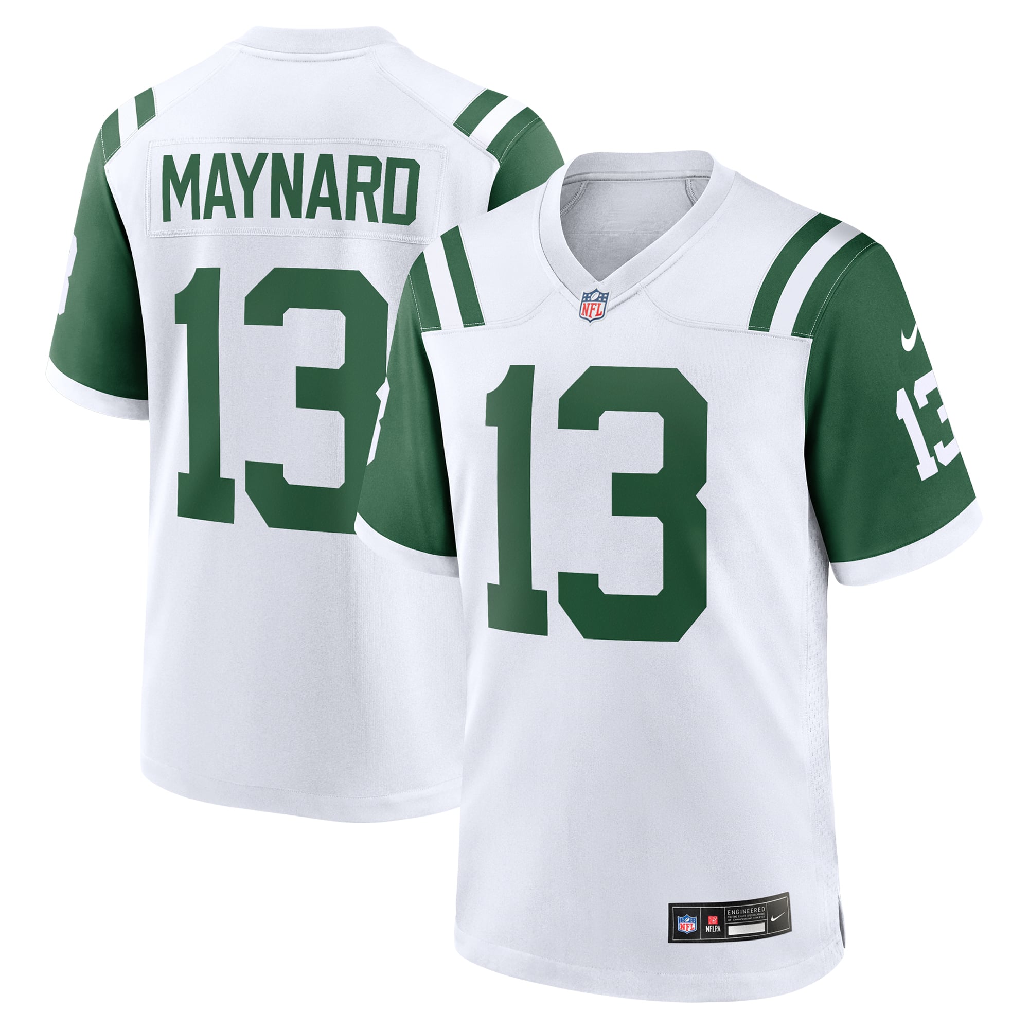 Don Maynard New York Jets Retired Player Alternate Game Jersey - White - Image 2