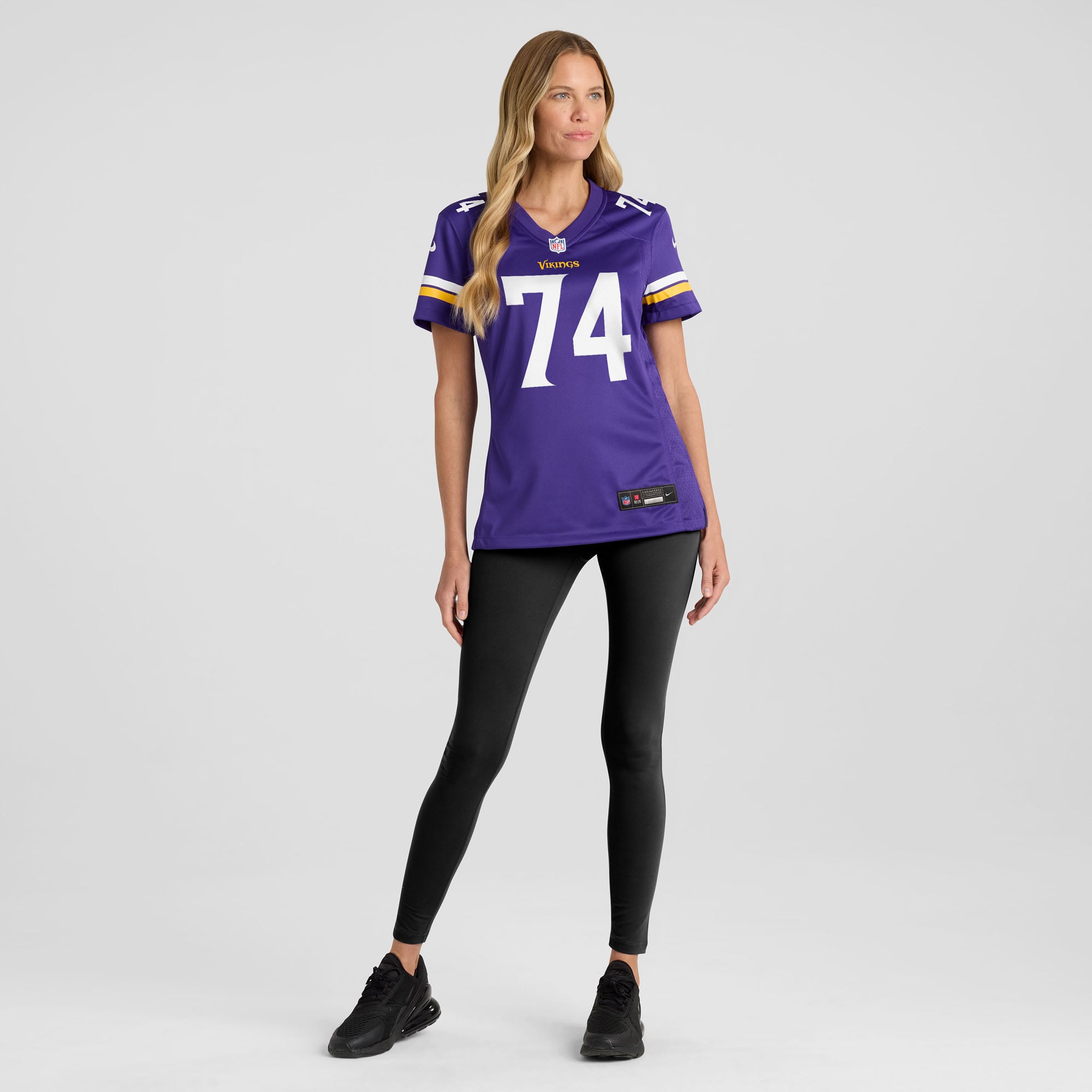 Donovan Jackson Minnesota Vikings Women's Team Game Jersey - Purple - Image 5