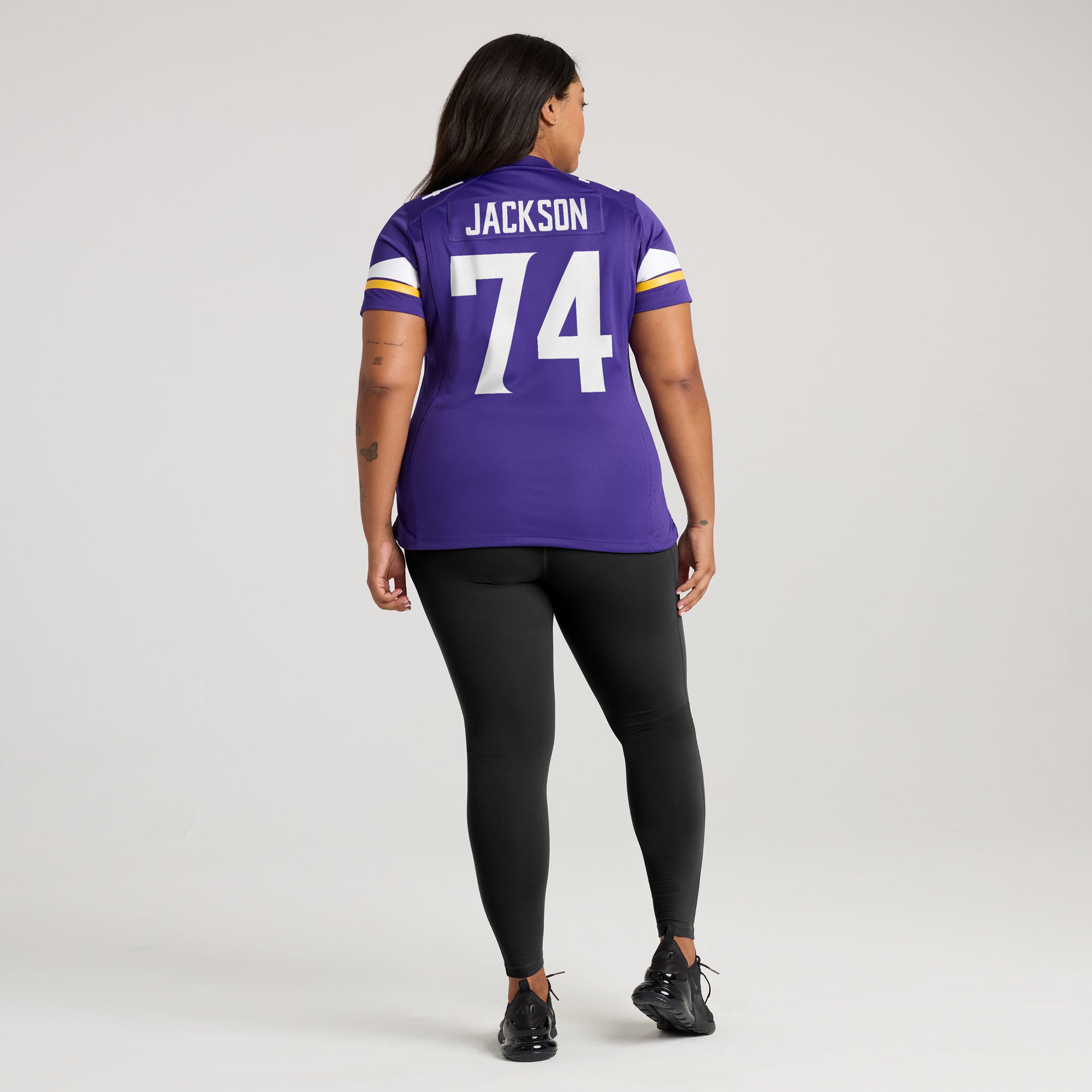 Donovan Jackson Minnesota Vikings Women's Team Game Jersey - Purple - Image 8