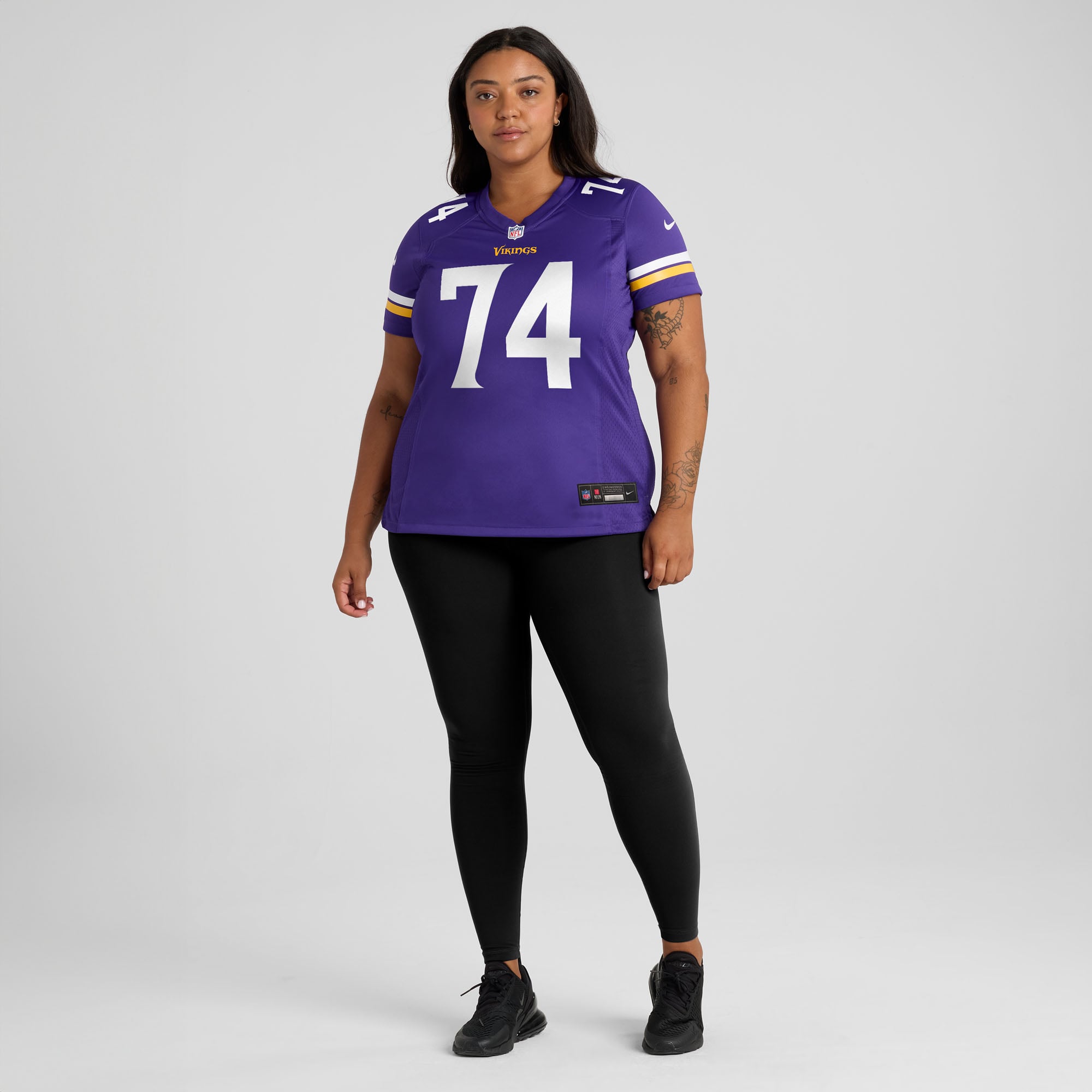 Donovan Jackson Minnesota Vikings Women's Team Game Jersey - Purple - Image 7
