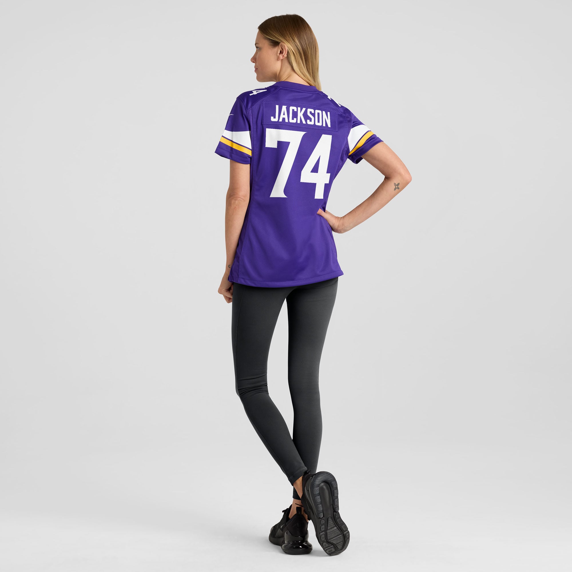 Donovan Jackson Minnesota Vikings Women's Team Game Jersey - Purple - Image 6