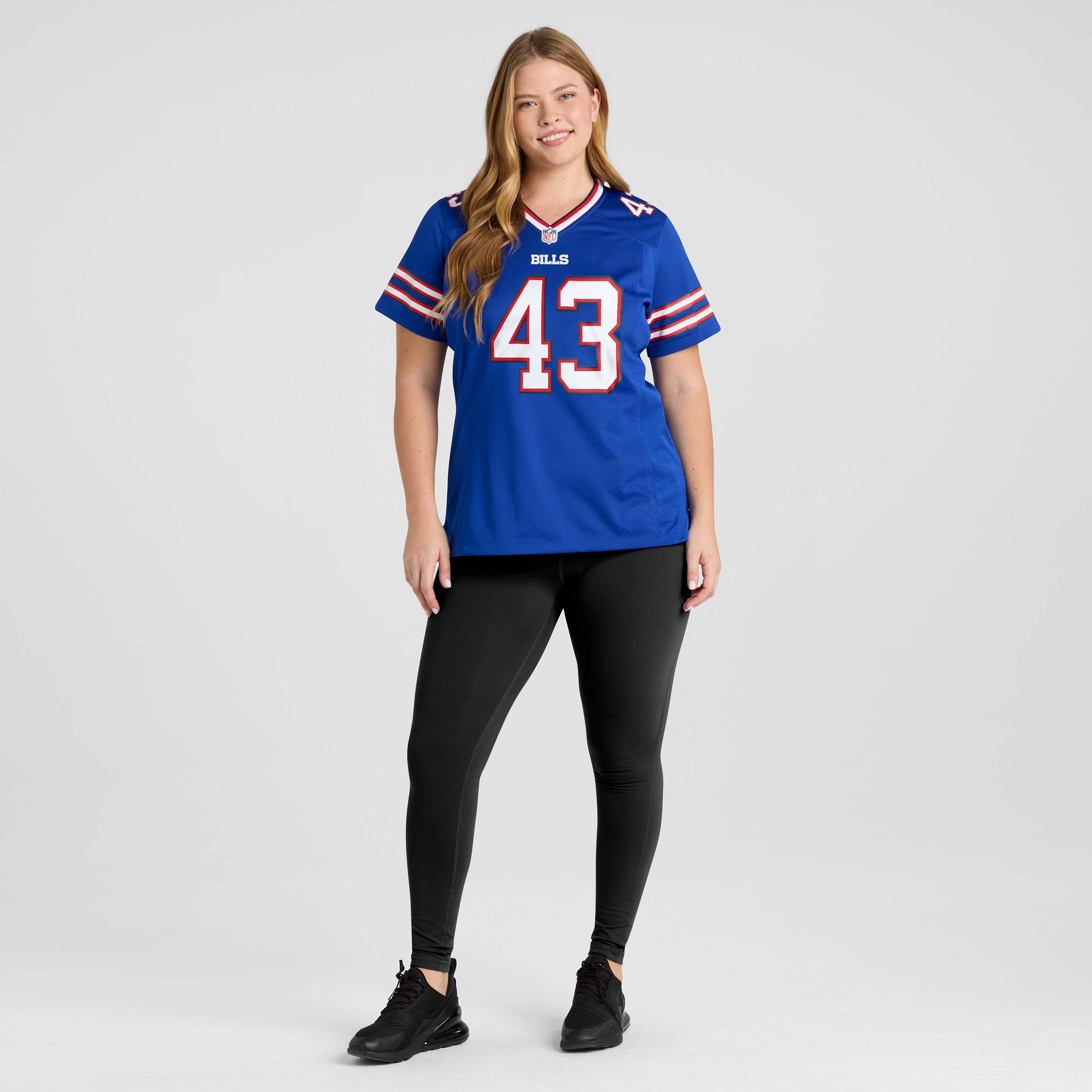 Dorian Strong Buffalo Bills Women's Team Game Jersey - Royal - Image 7