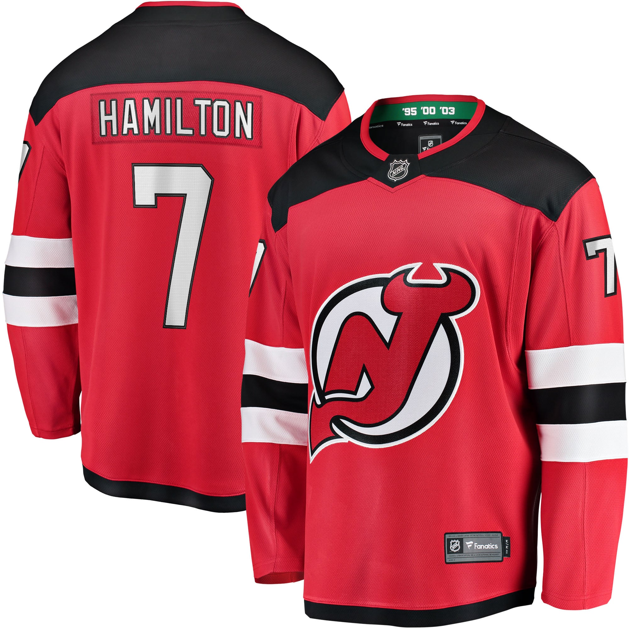 Dougie Hamilton New Jersey Devils Breakaway Player Jersey - Red - Image 2