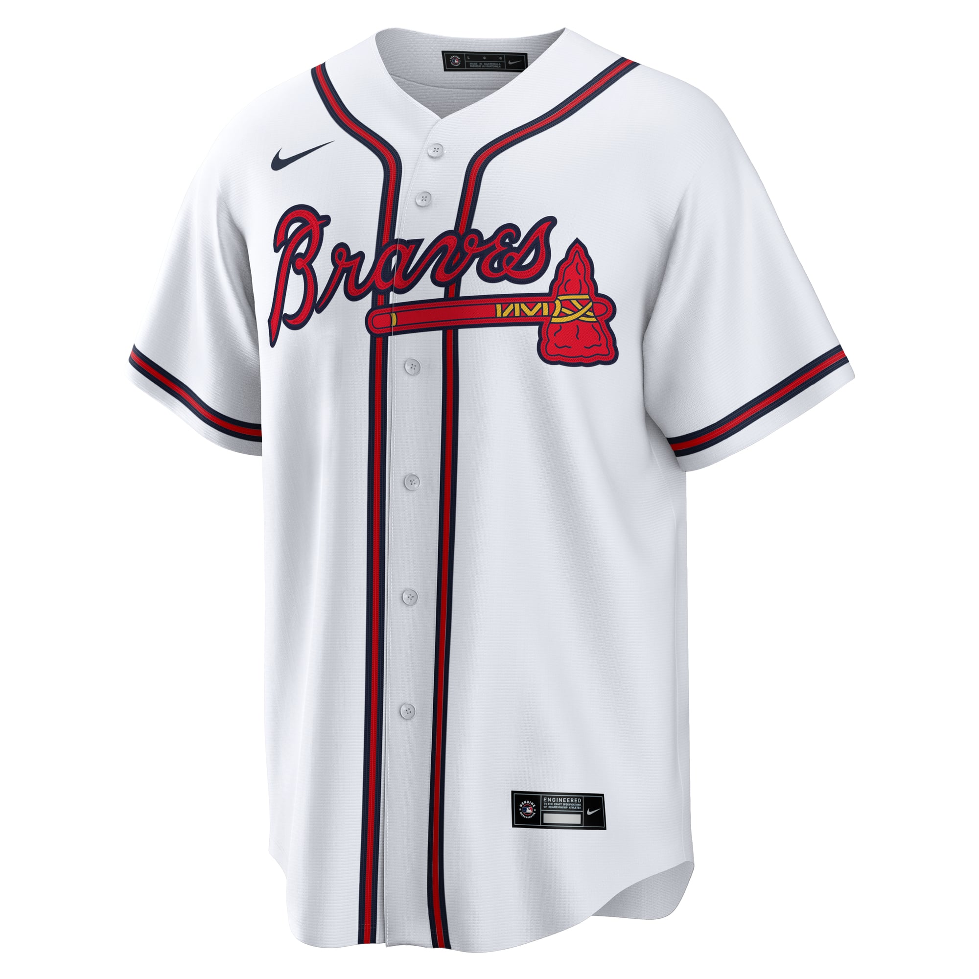 Drake Baldwin Atlanta Braves Home Jersey - White - Image 3