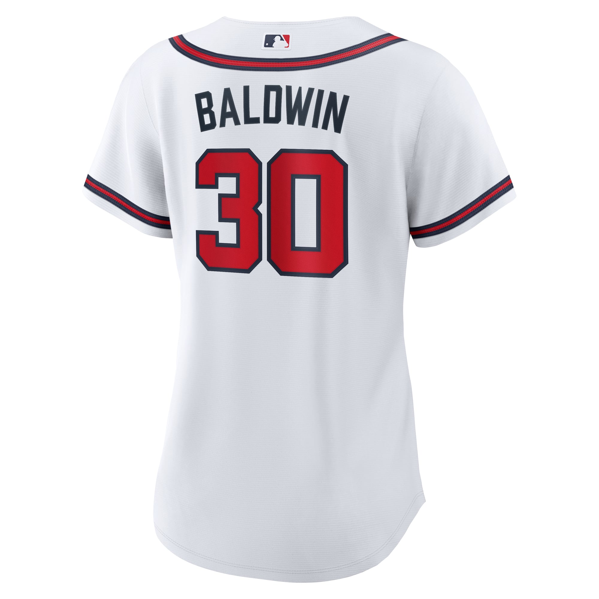 Drake Baldwin Atlanta Braves Women's Home Jersey - White - Image 4