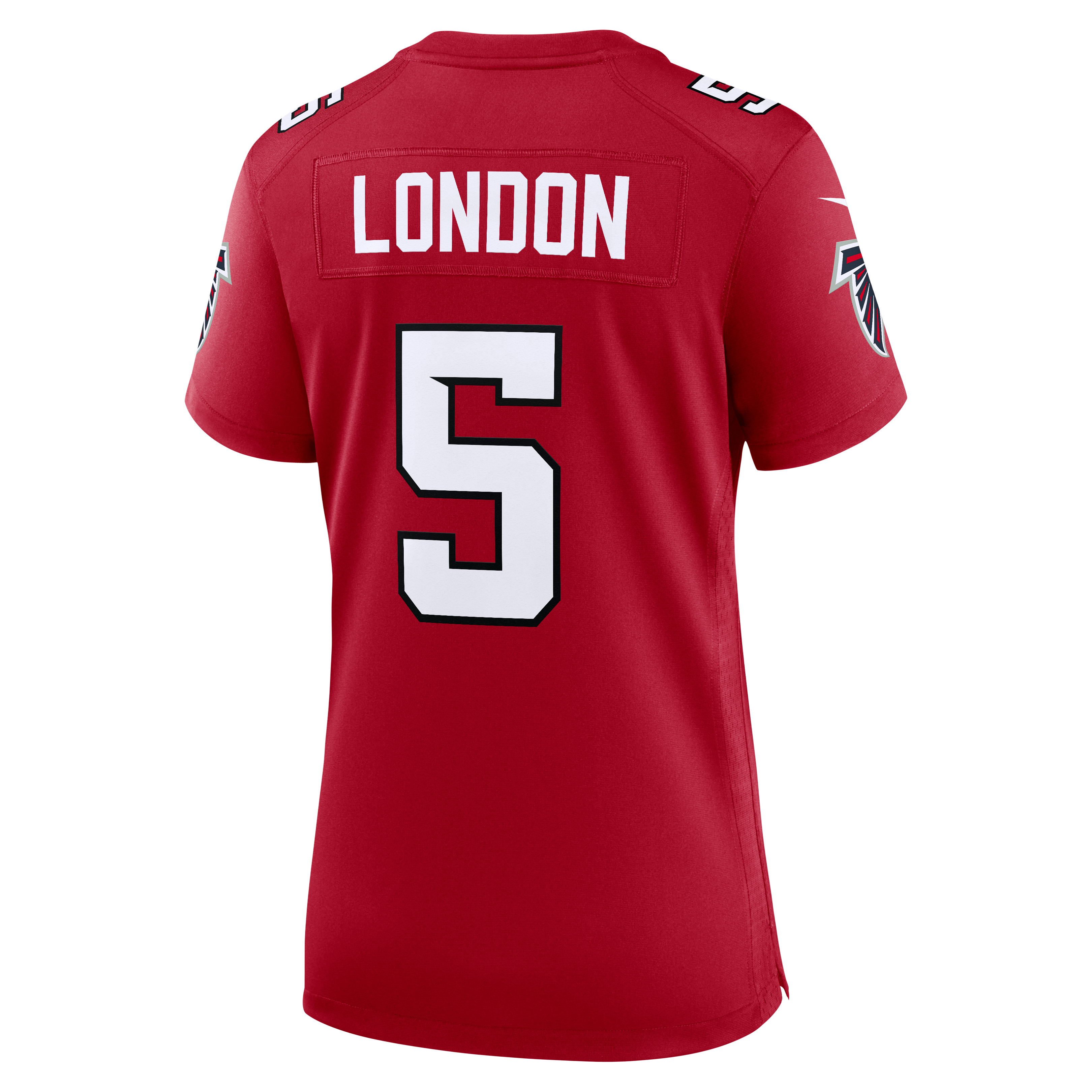 Drake London Atlanta Falcons Women's Game Jersey - Red - Image 4