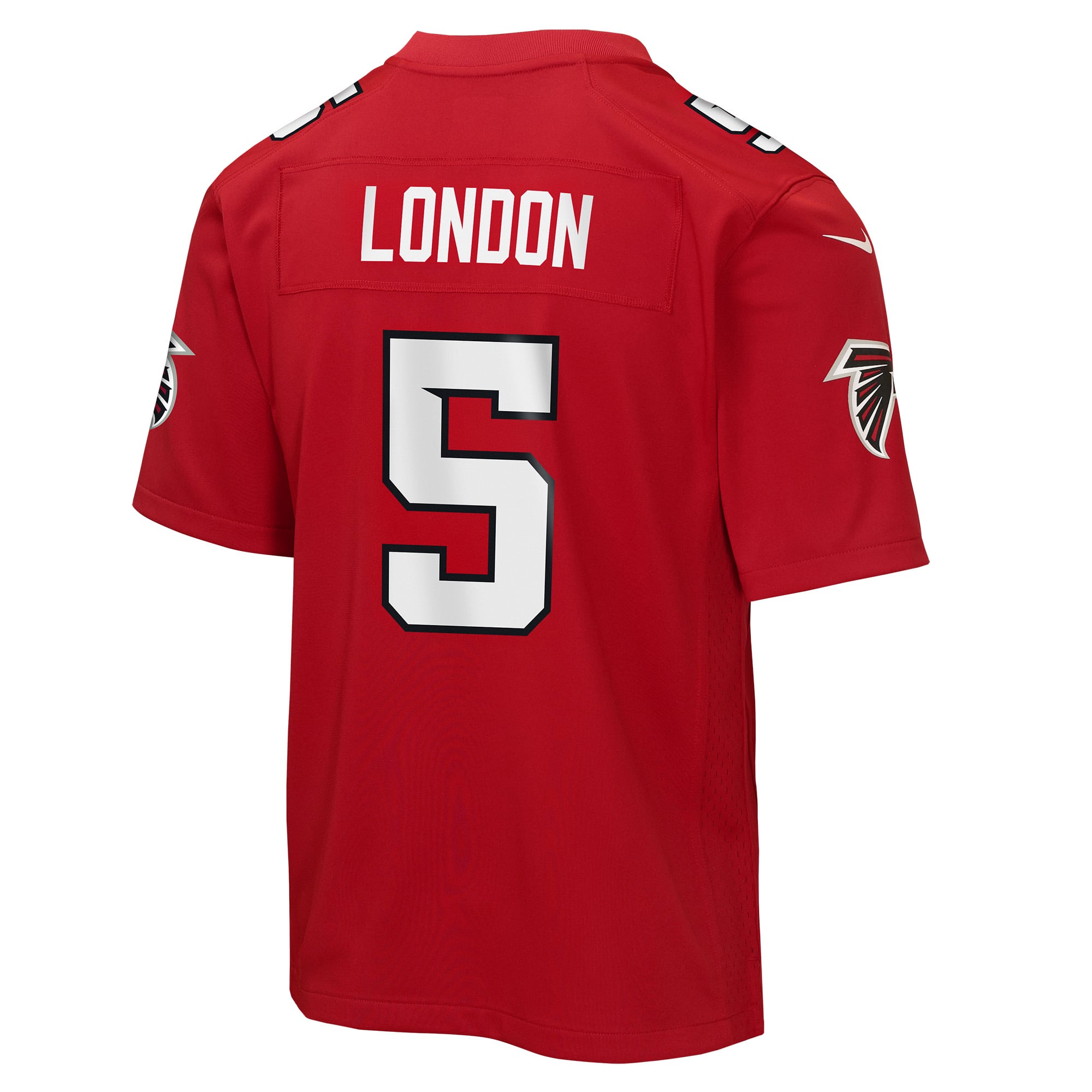 Drake London Atlanta Falcons Youth Game Jersey - Red - Image 4