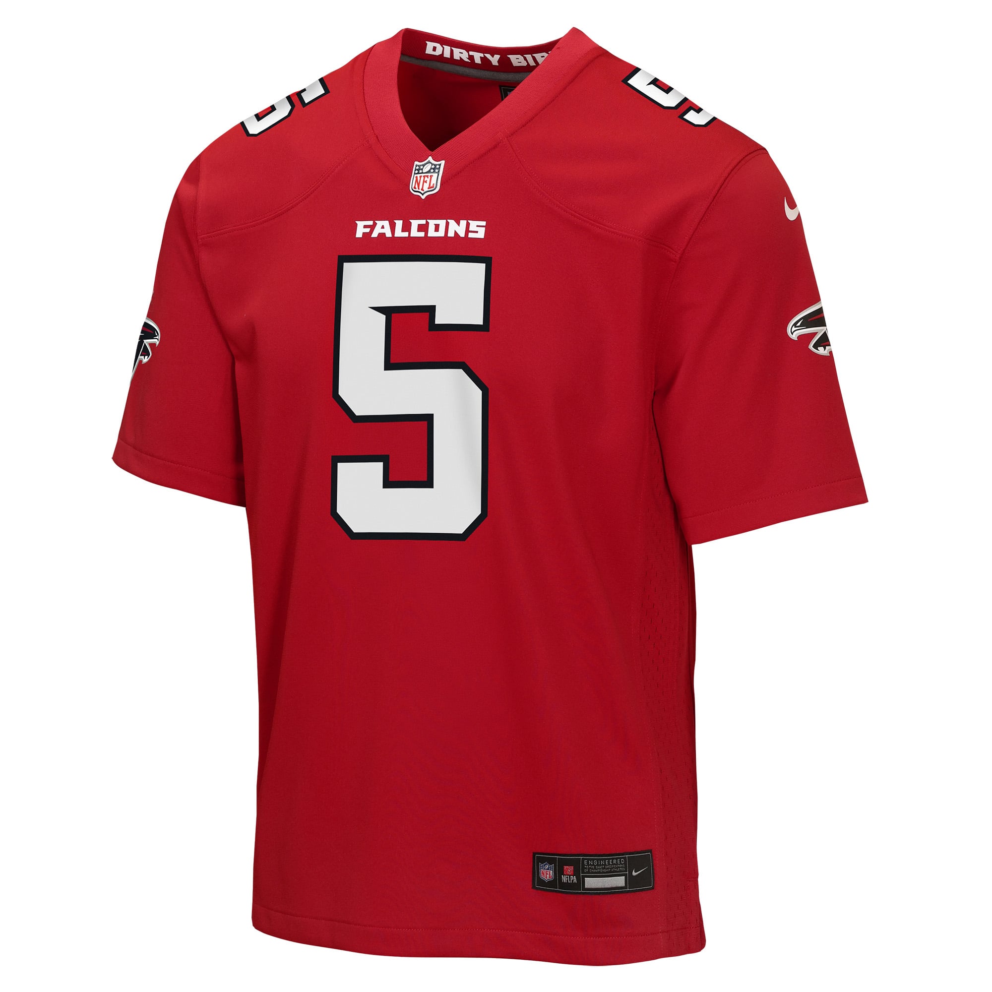 Drake London Atlanta Falcons Youth Game Jersey - Red - Image 3