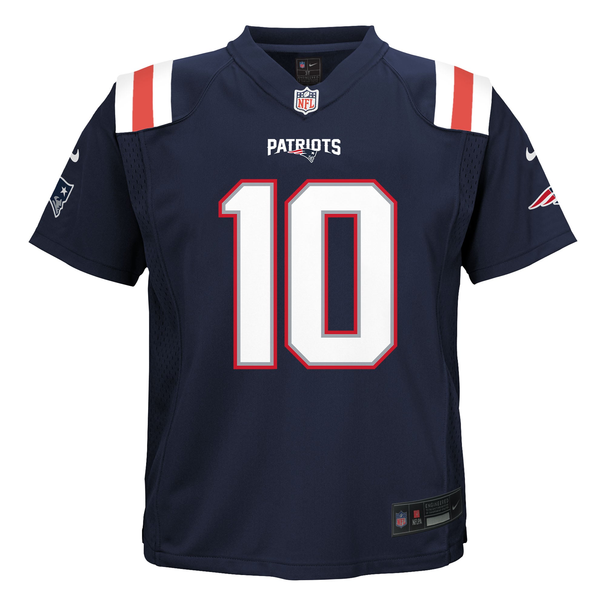 Drake Maye New England Patriots Infant Team Player Game Jersey - Navy - Image 3
