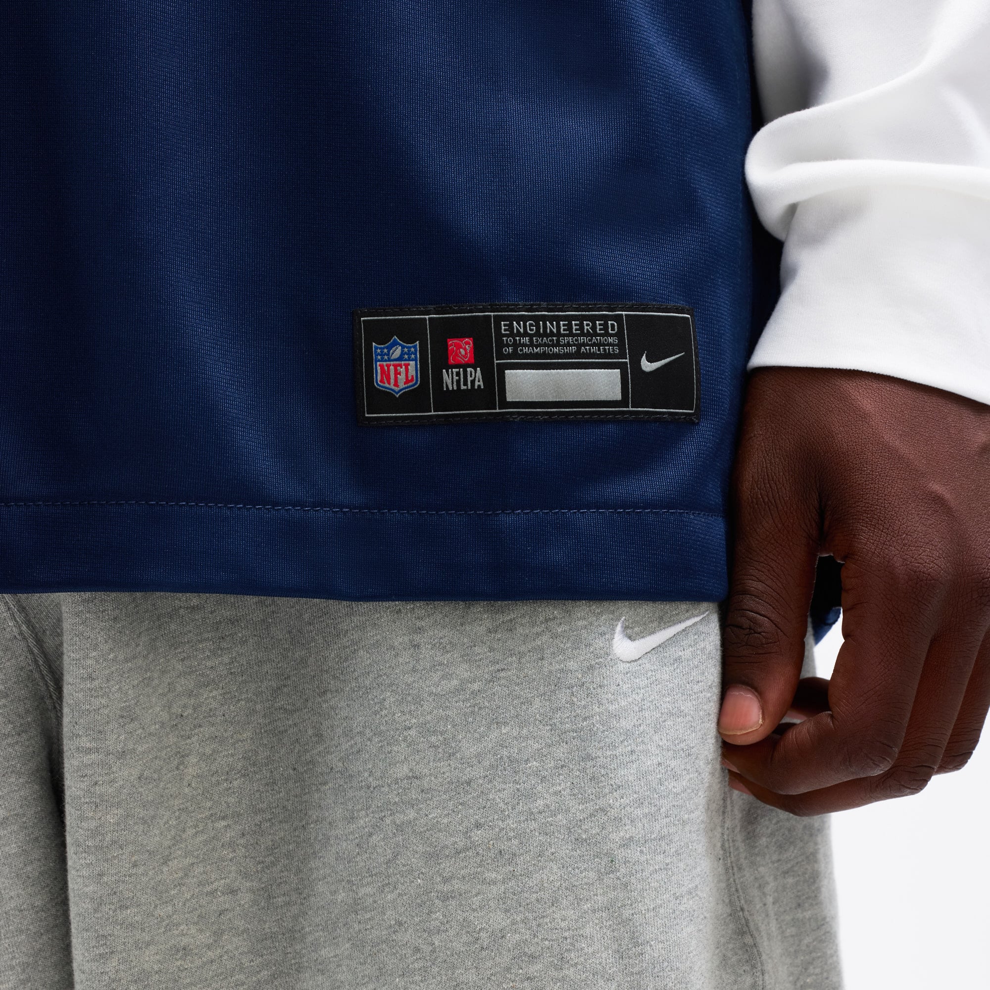 Drake Maye New England Patriots Player Game Jersey - Navy - Image 10