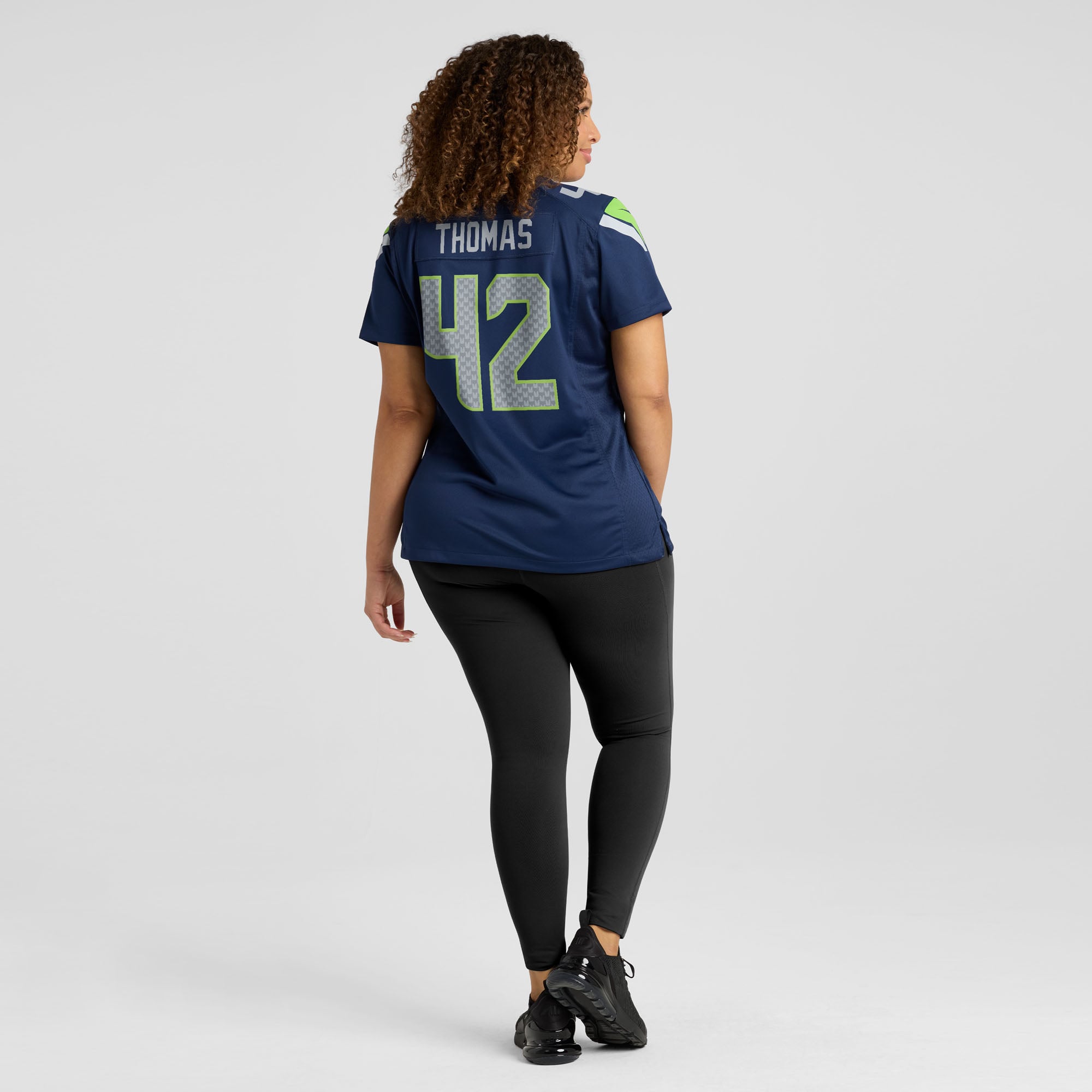 Drake Thomas Seattle Seahawks Women's Team Game Jersey - College Navy - Image 8