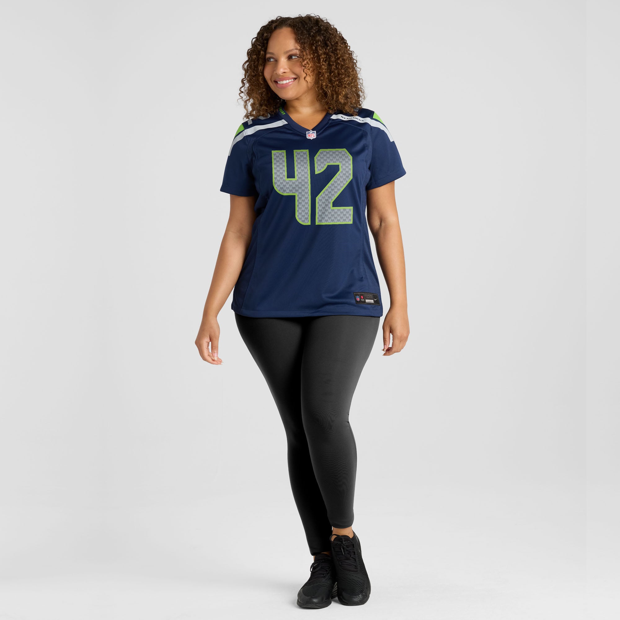 Drake Thomas Seattle Seahawks Women's Team Game Jersey - College Navy - Image 7