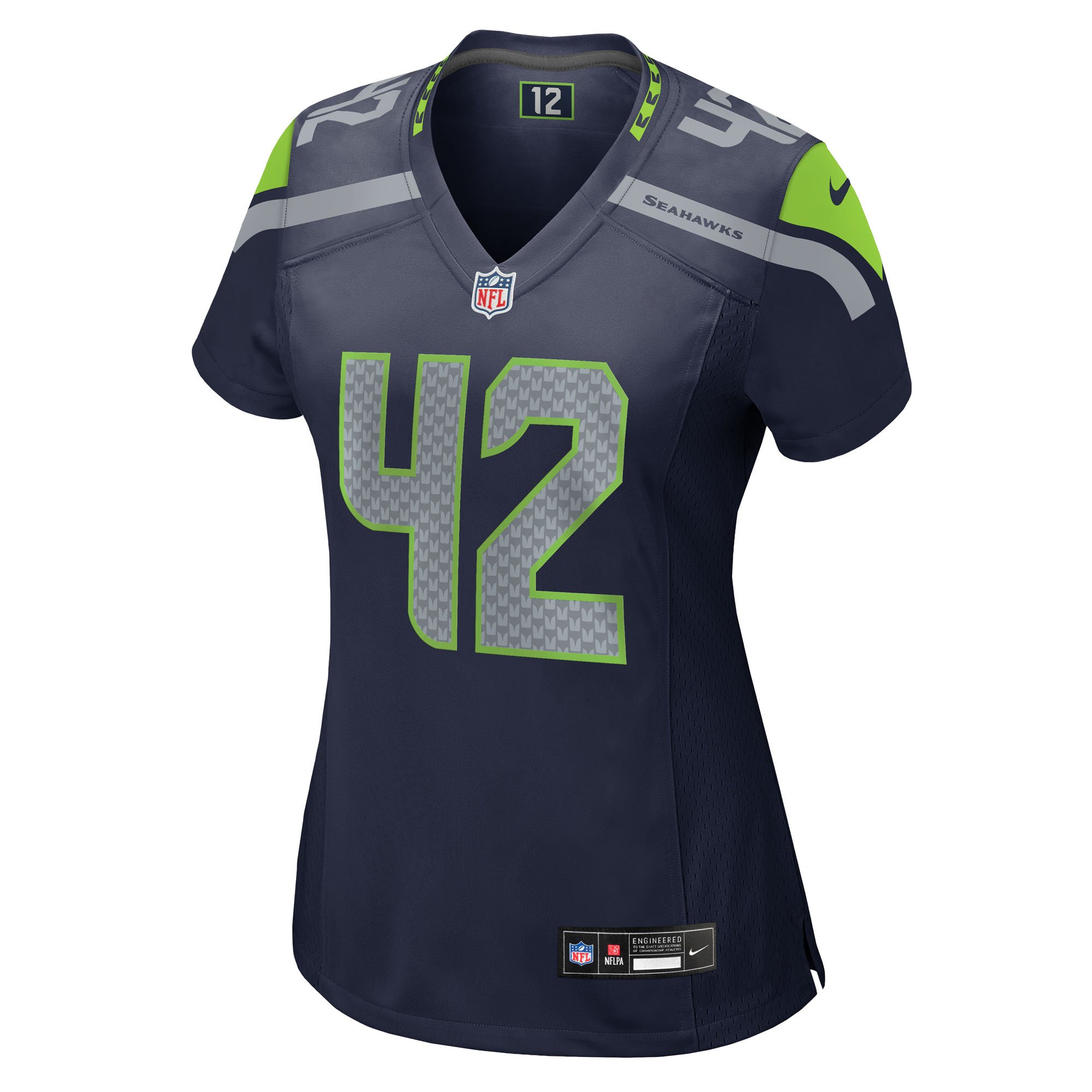 Drake Thomas Seattle Seahawks Women's Team Game Jersey - College Navy - Image 3