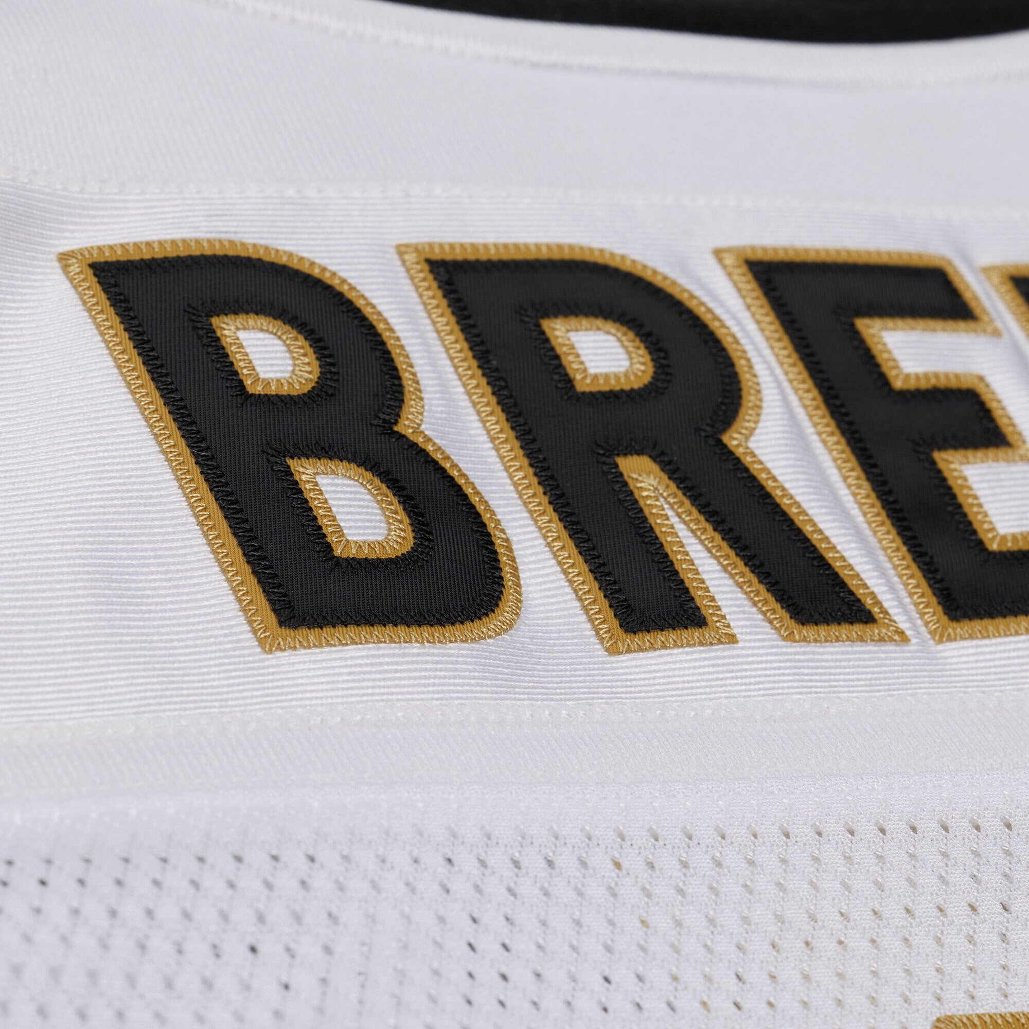 Drew Brees New Orleans Saints Super Bowl XLIV Jersey - White - Image 7