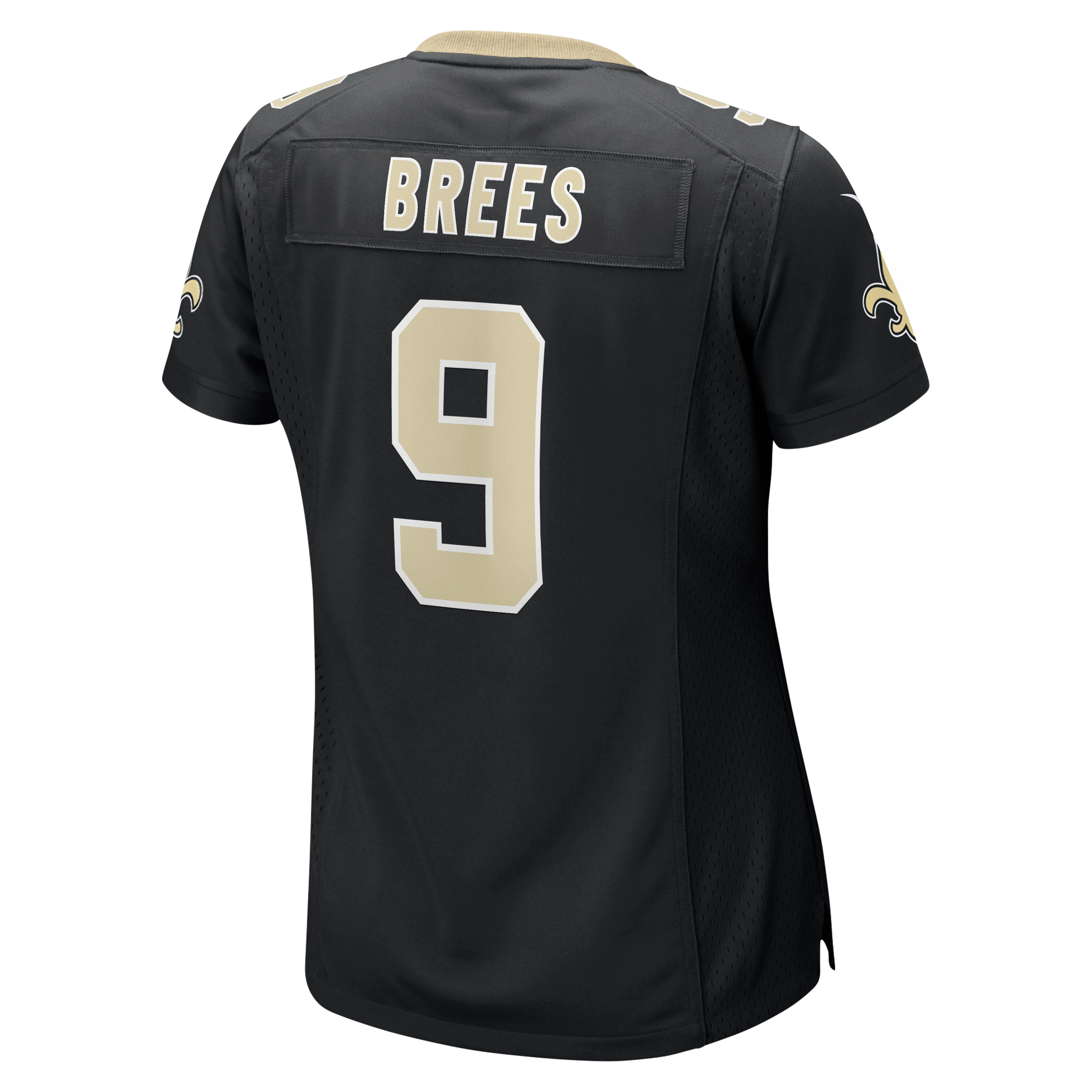 Drew Brees New Orleans Saints Women's Team Game Jersey - Black - Image 4