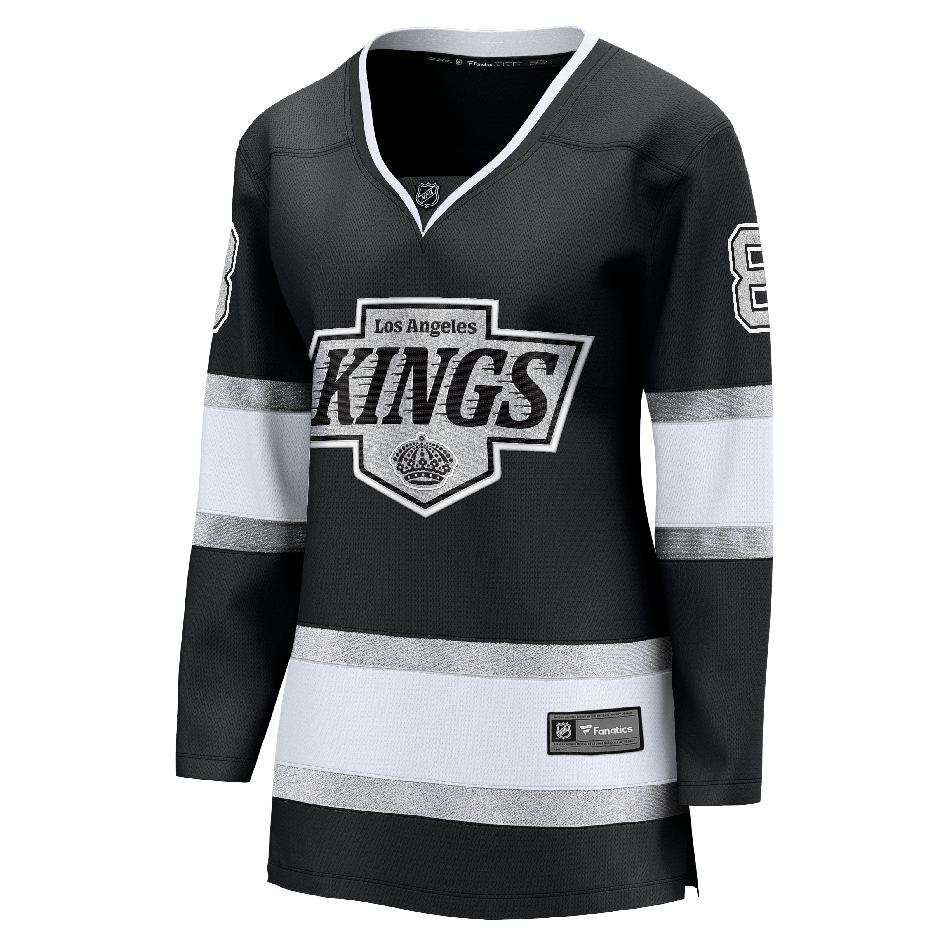Drew Doughty Los Angeles Kings Women's Home Breakaway Jersey - Black - Image 3