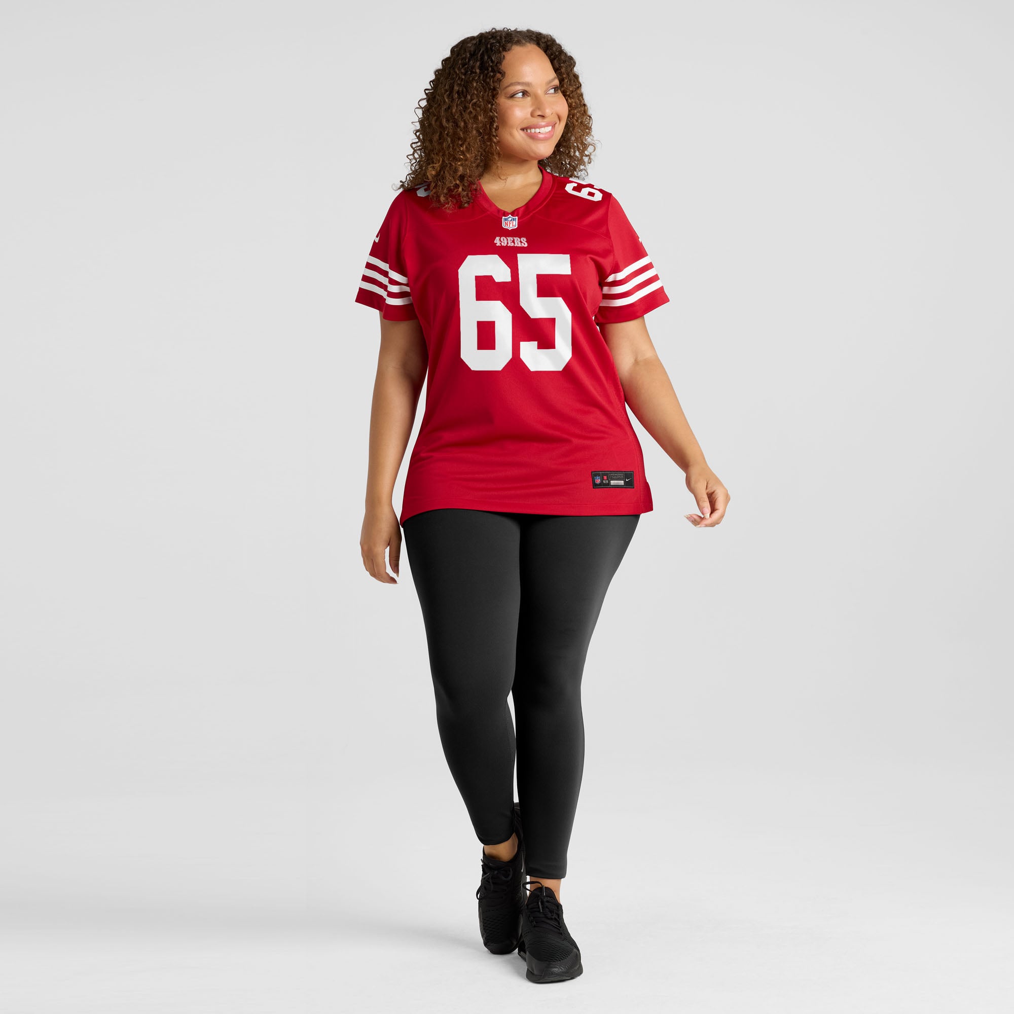 Drew Moss San Francisco 49ers Women's Team Game Jersey - Scarlet - Image 7