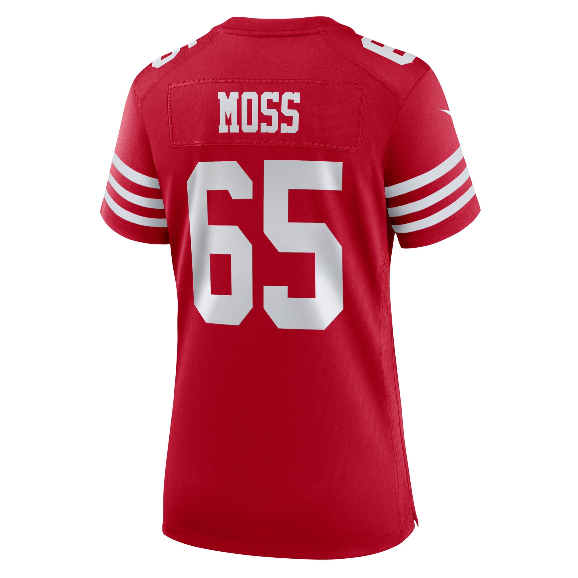 Drew Moss San Francisco 49ers Women's Team Game Jersey - Scarlet - Image 4