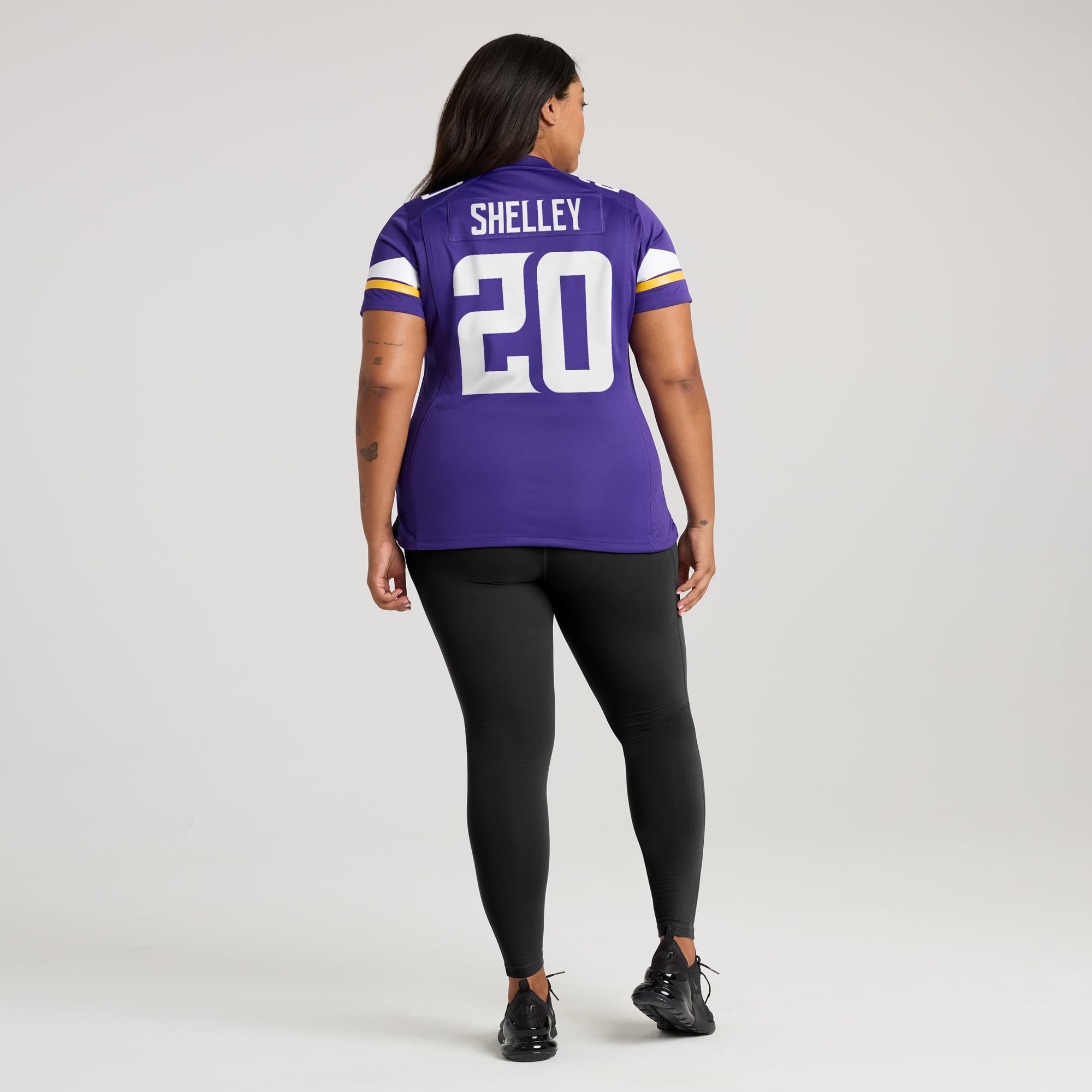 Duke Shelley Minnesota Vikings Women's Home Game Player Jersey - Purple - Image 8