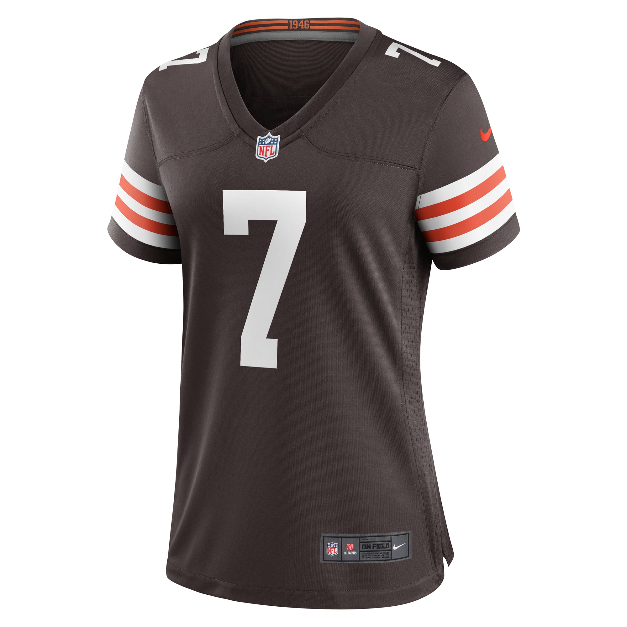 Dustin Hopkins Cleveland Browns Women's Team Game Jersey - Brown - Image 3