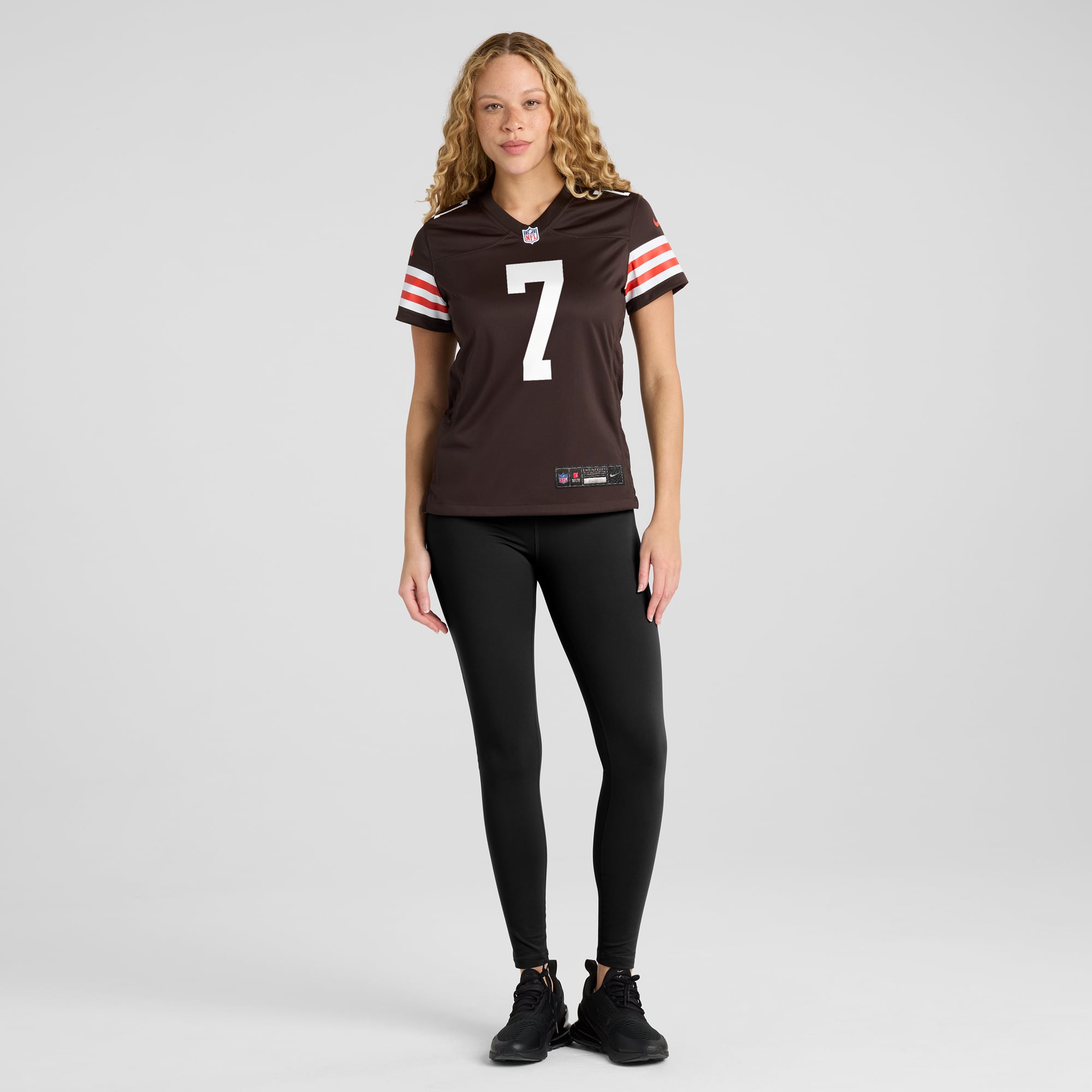 Dustin Hopkins Cleveland Browns Women's Team Game Jersey - Brown - Image 5