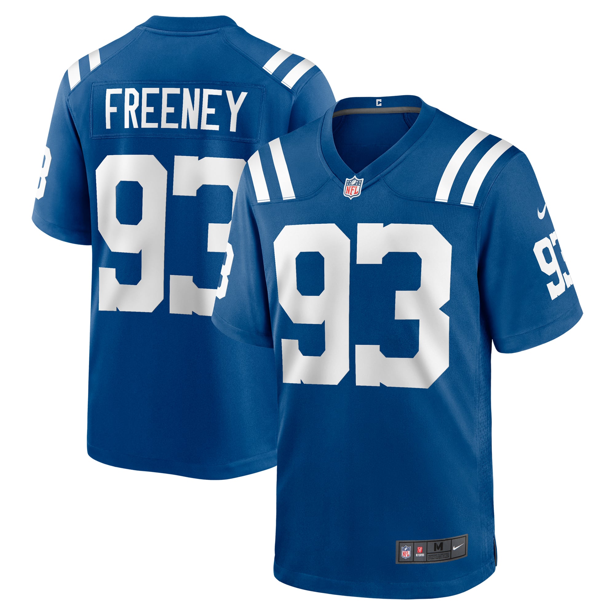 Dwight Freeney Indianapolis Colts Team Retired Player Game Jersey - Royal - Image 2