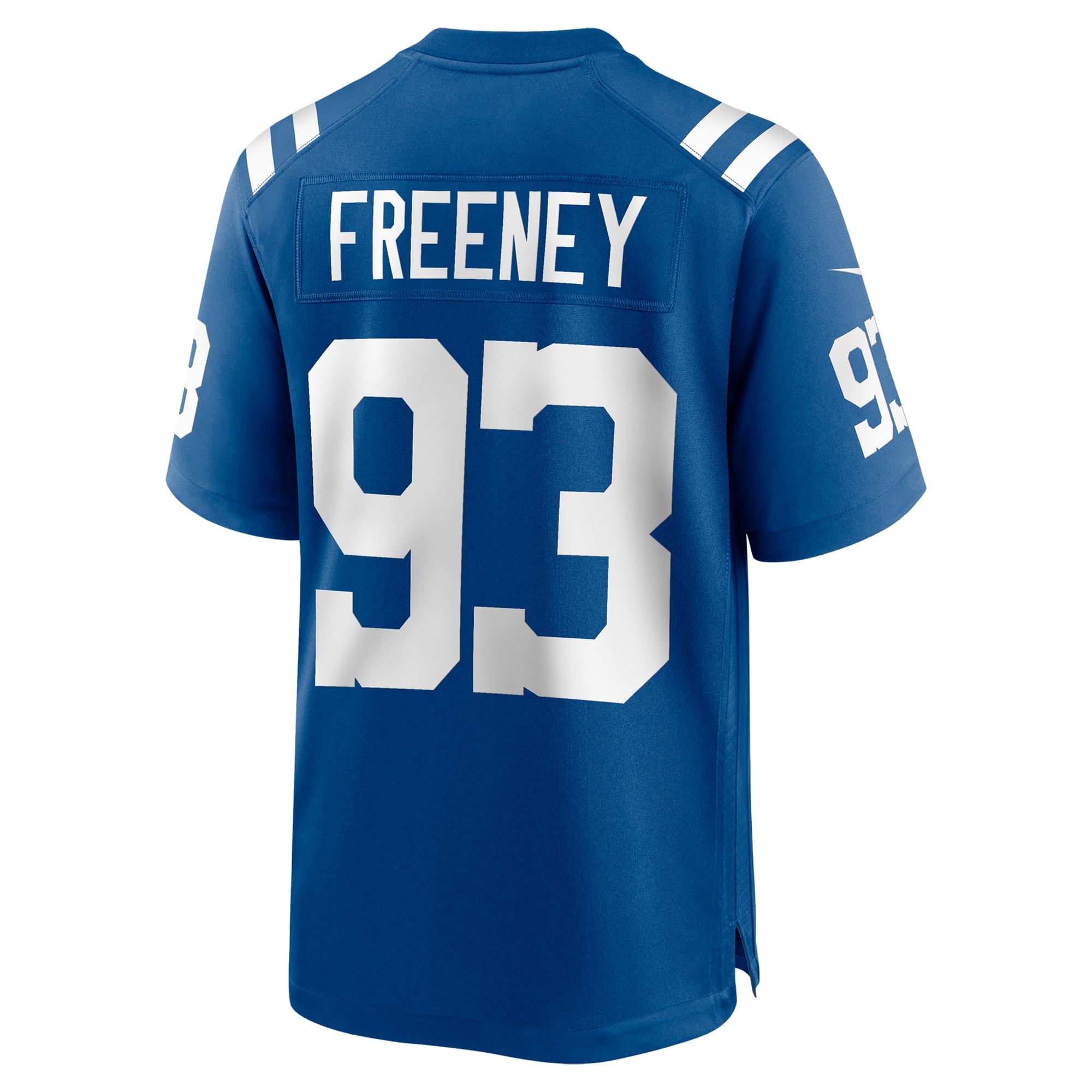Dwight Freeney Indianapolis Colts Team Retired Player Game Jersey - Royal - Image 4