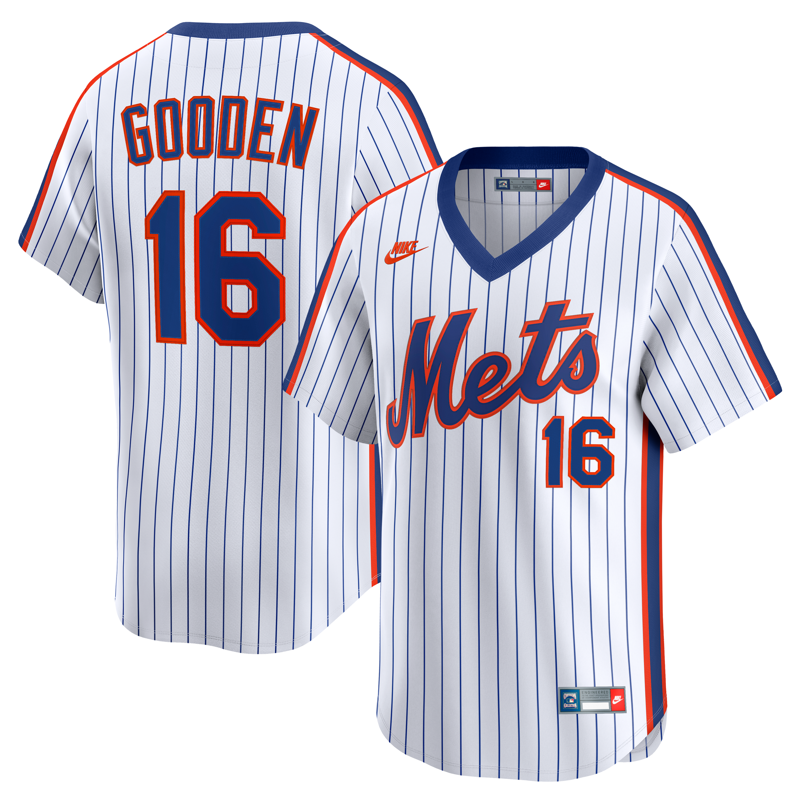 Dwight Gooden New York Mets Cooperstown Collection Limited Jersey - White - Image 2