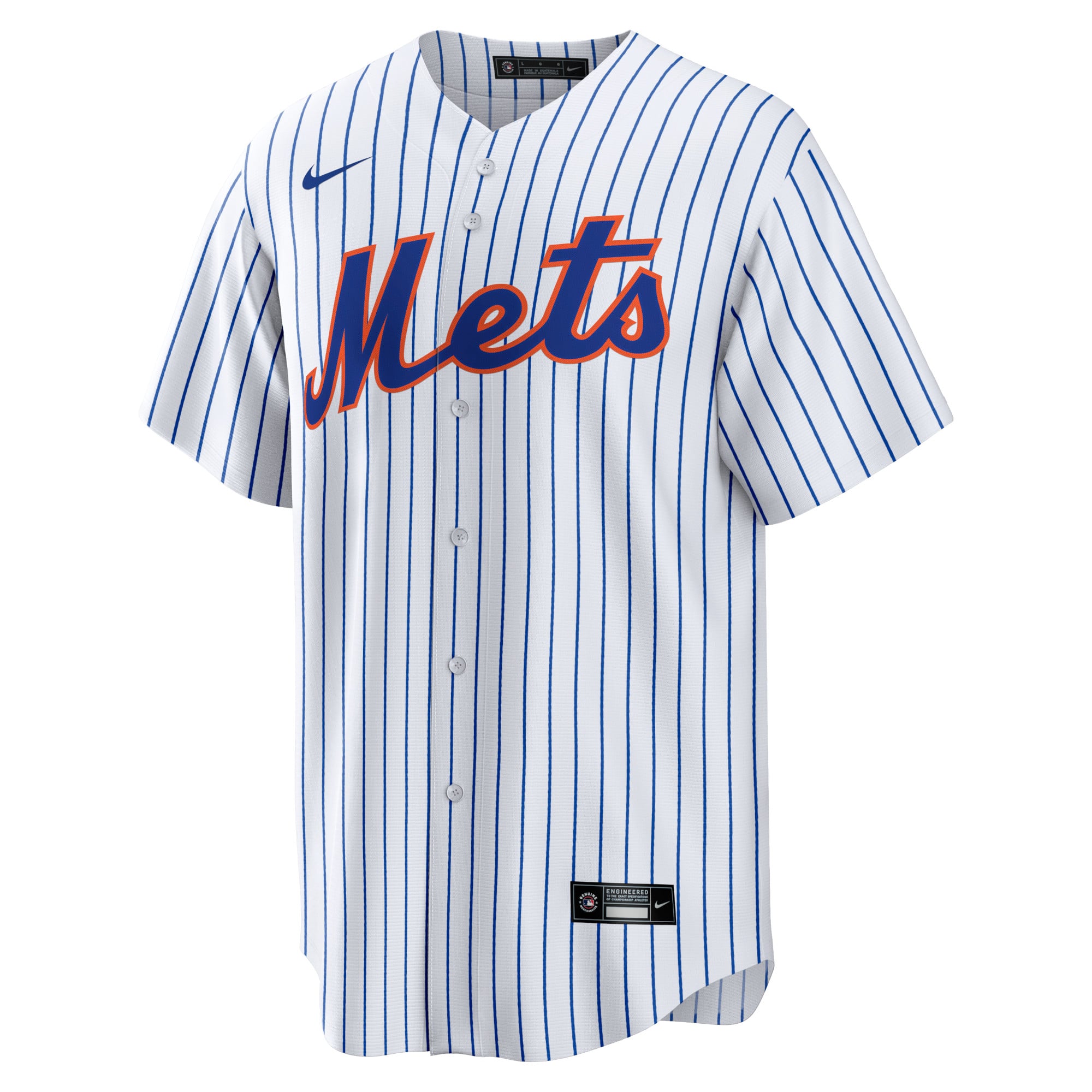 Dwight Gooden New York Mets Home Player Jersey - White - Image 3