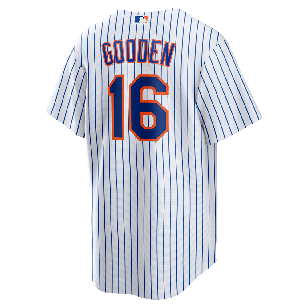 Dwight Gooden New York Mets Home Retired Player Jersey - White - Image 4