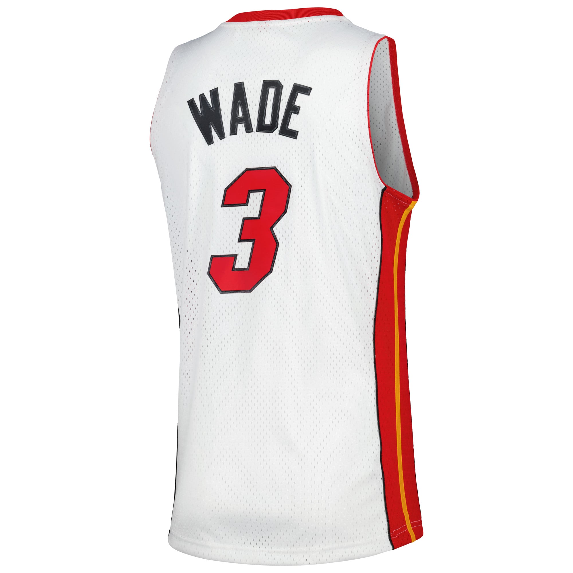 Dwyane Wade Miami Heat 2005/06 Hardwood Classics Swingman Jersey - White - Image 4