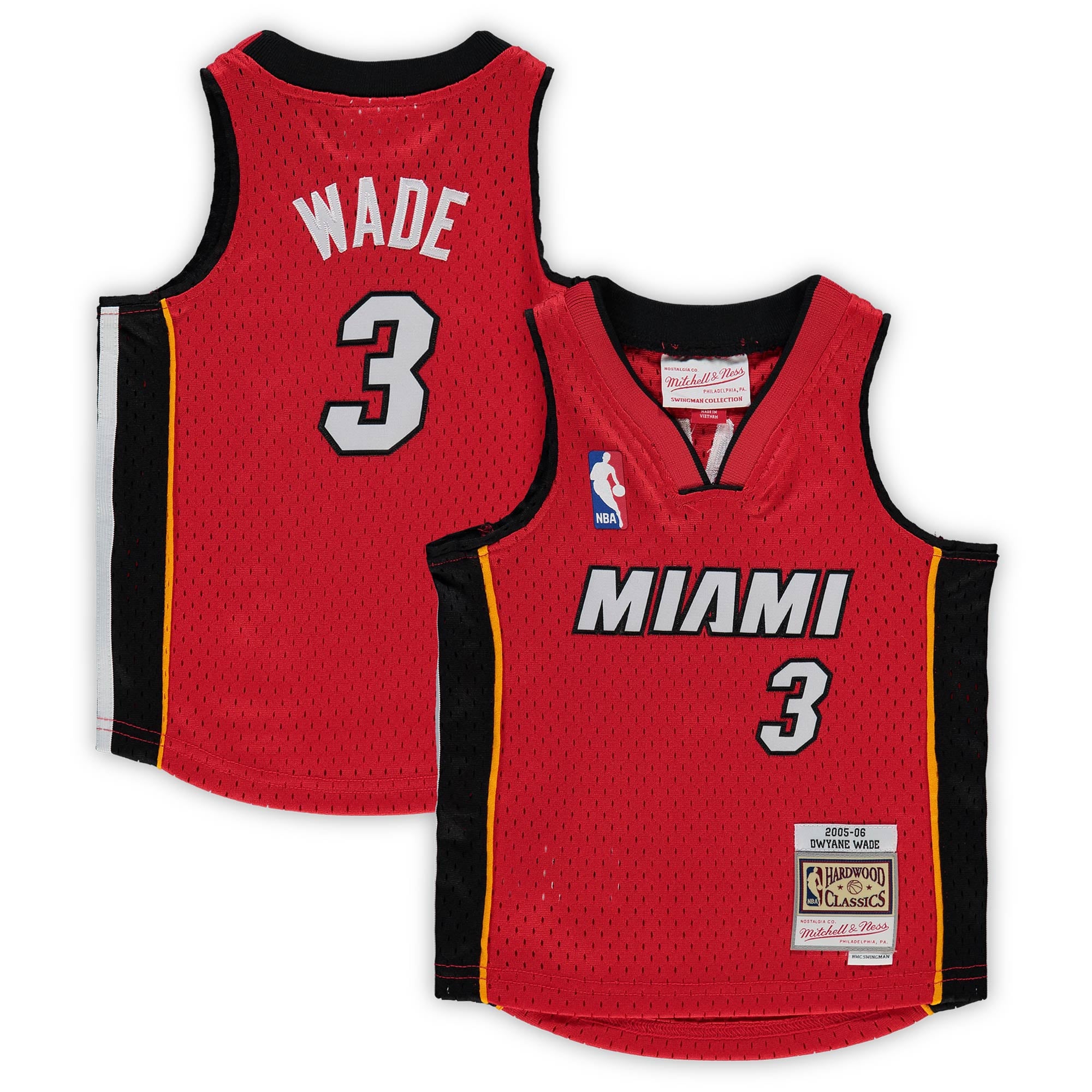 Dwyane Wade Miami Heat Infant 2005/06 Hardwood Classics Player Jersey - Red - Image 2
