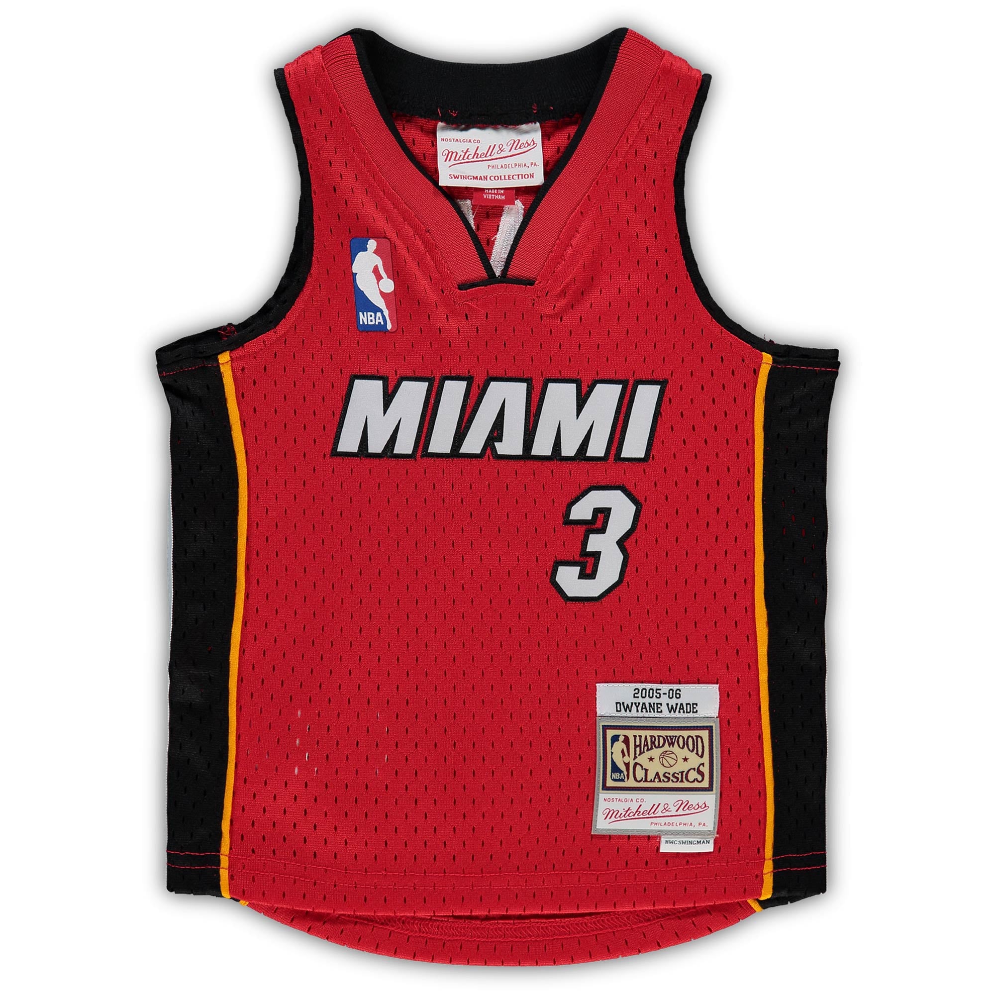 Dwyane Wade Miami Heat Infant 2005/06 Hardwood Classics Player Jersey - Red - Image 3