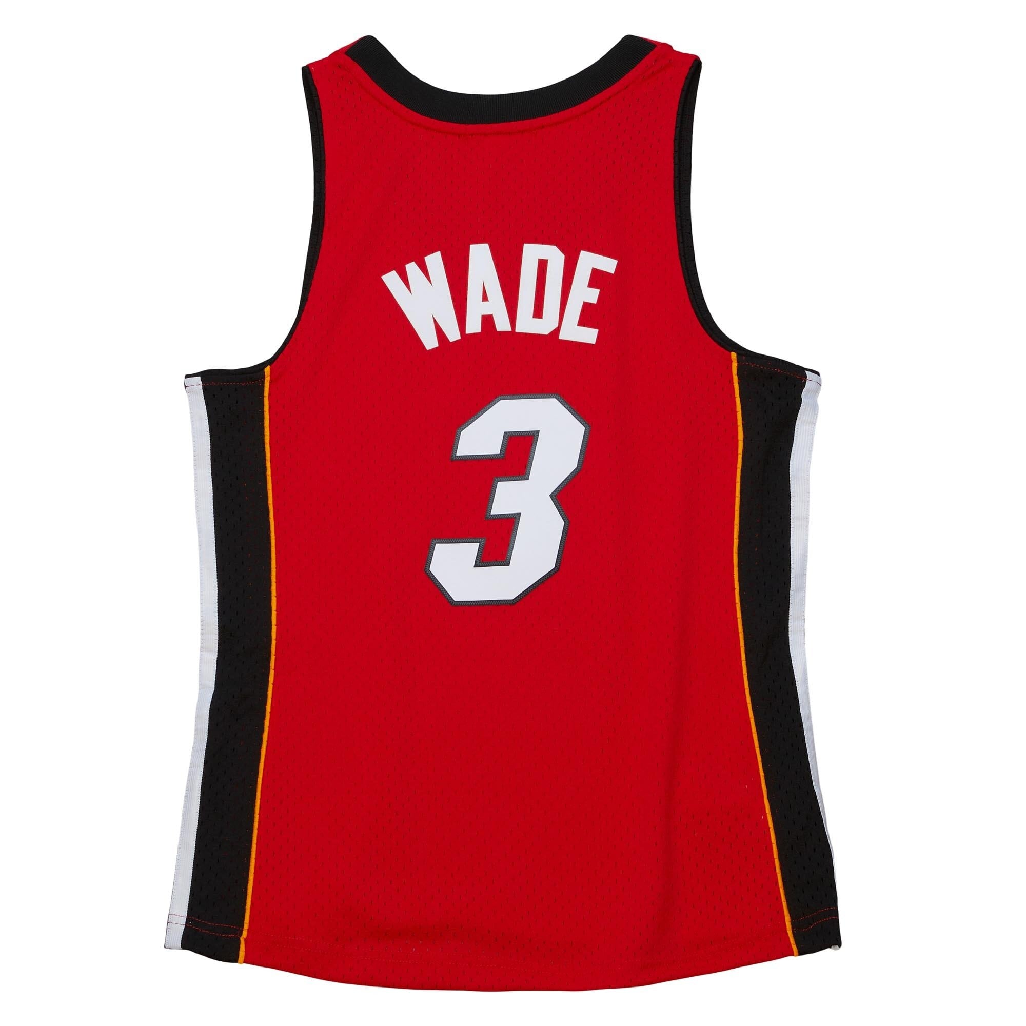 Dwyane Wade Miami Heat Women's 2005/06 Hardwood Classics Swingman Jersey - Red - Image 4