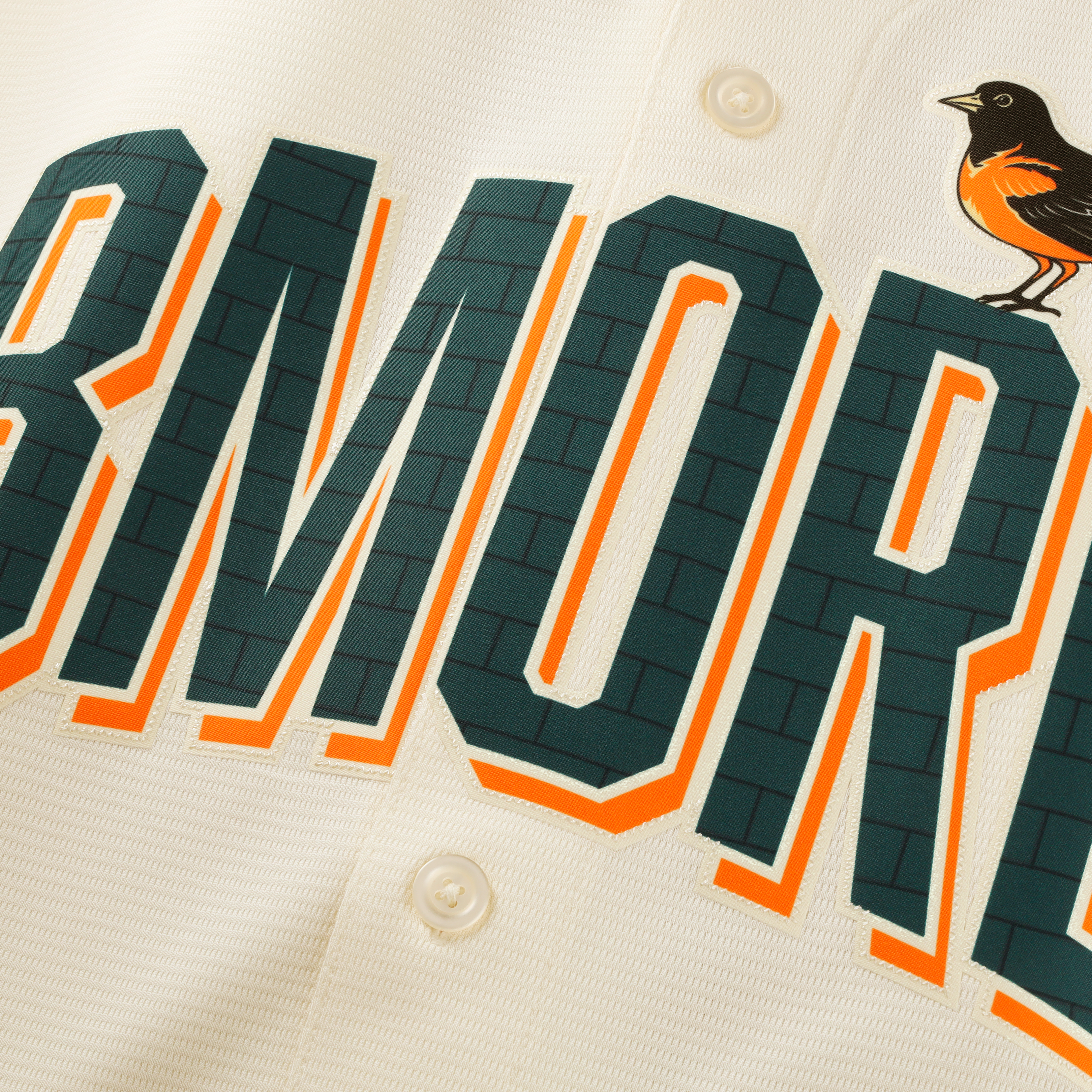 Dylan Beavers Baltimore Orioles 2026 City Connect Stadium Jersey - Cream - Image 6