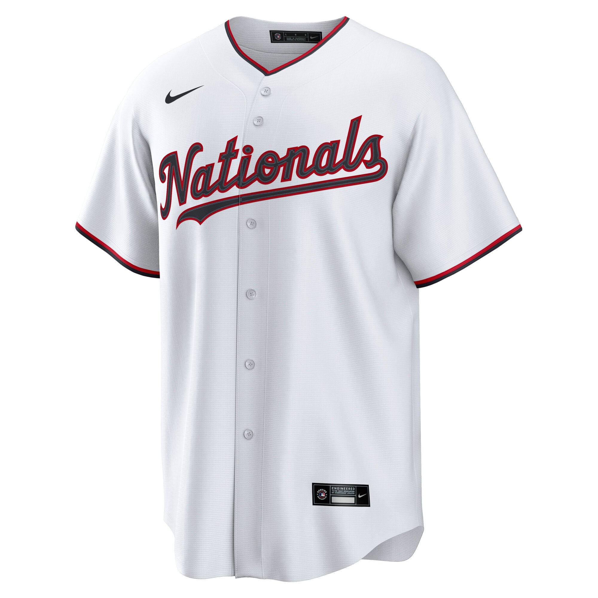 Dylan Crews Washington Nationals Alternate Jersey - White - Image 3