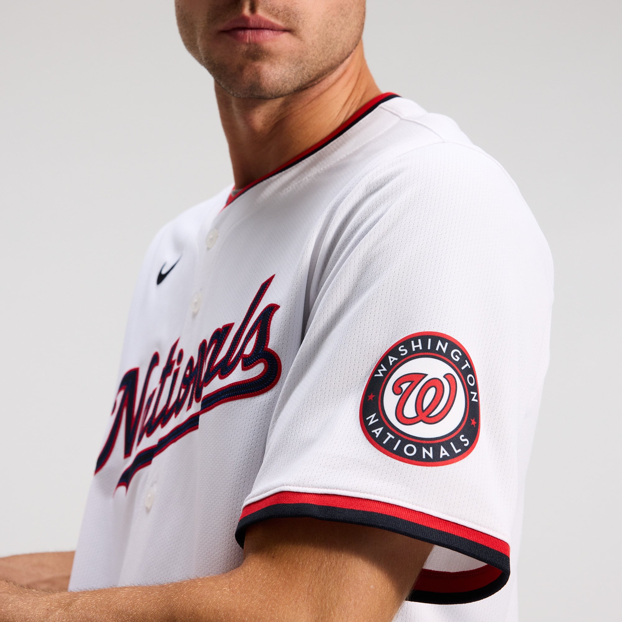 Dylan Crews Washington Nationals Home Limited Player Jersey - White - Image 9